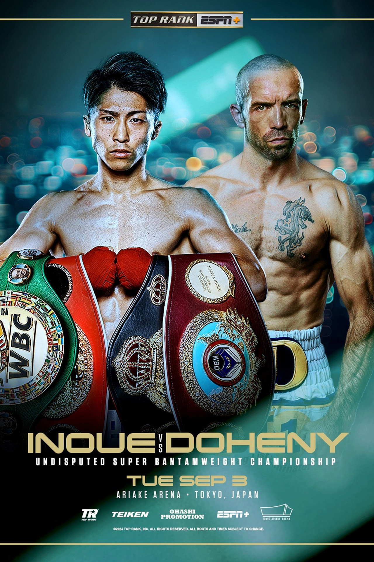 Naoya Inoue vs. TJ Doheny filmaffisch