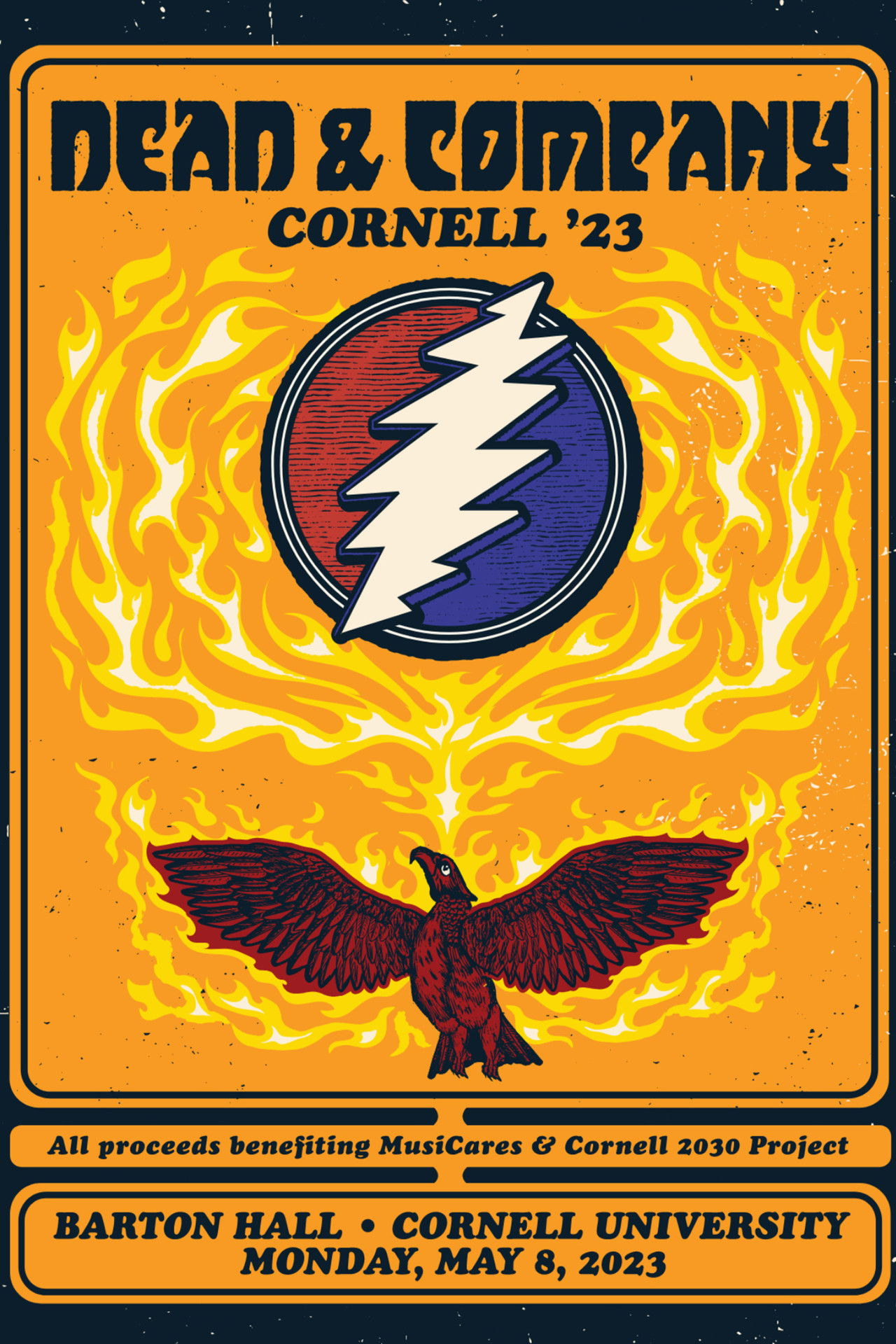 Dead & Company:  Cornell '23 Backdrop