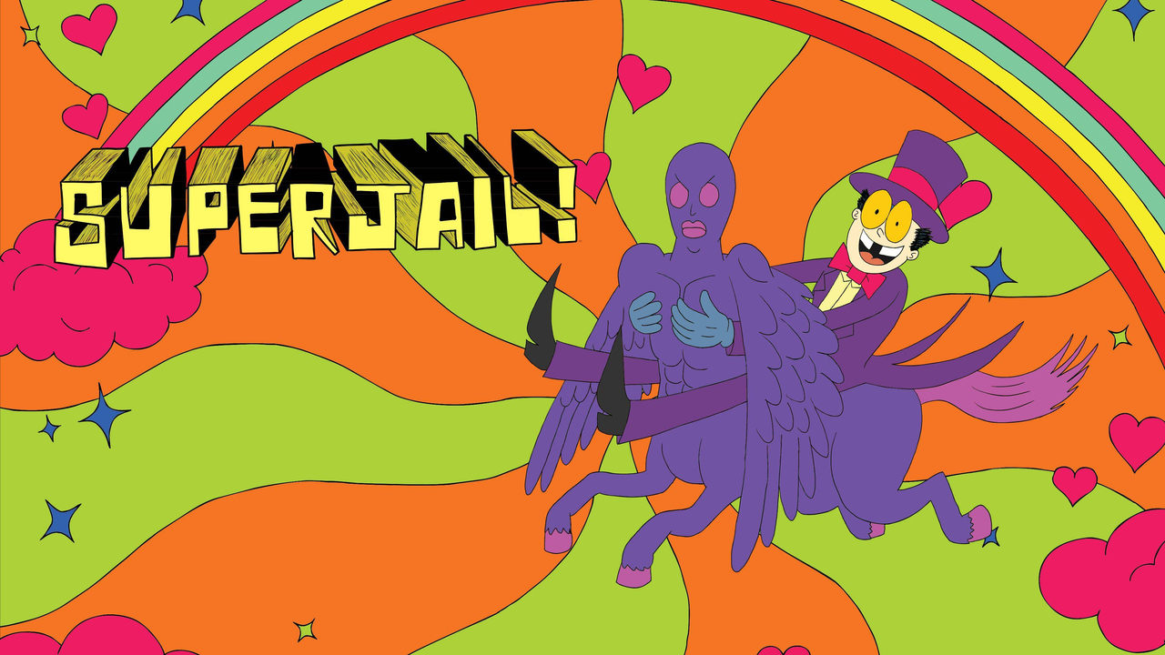 Superjail! background