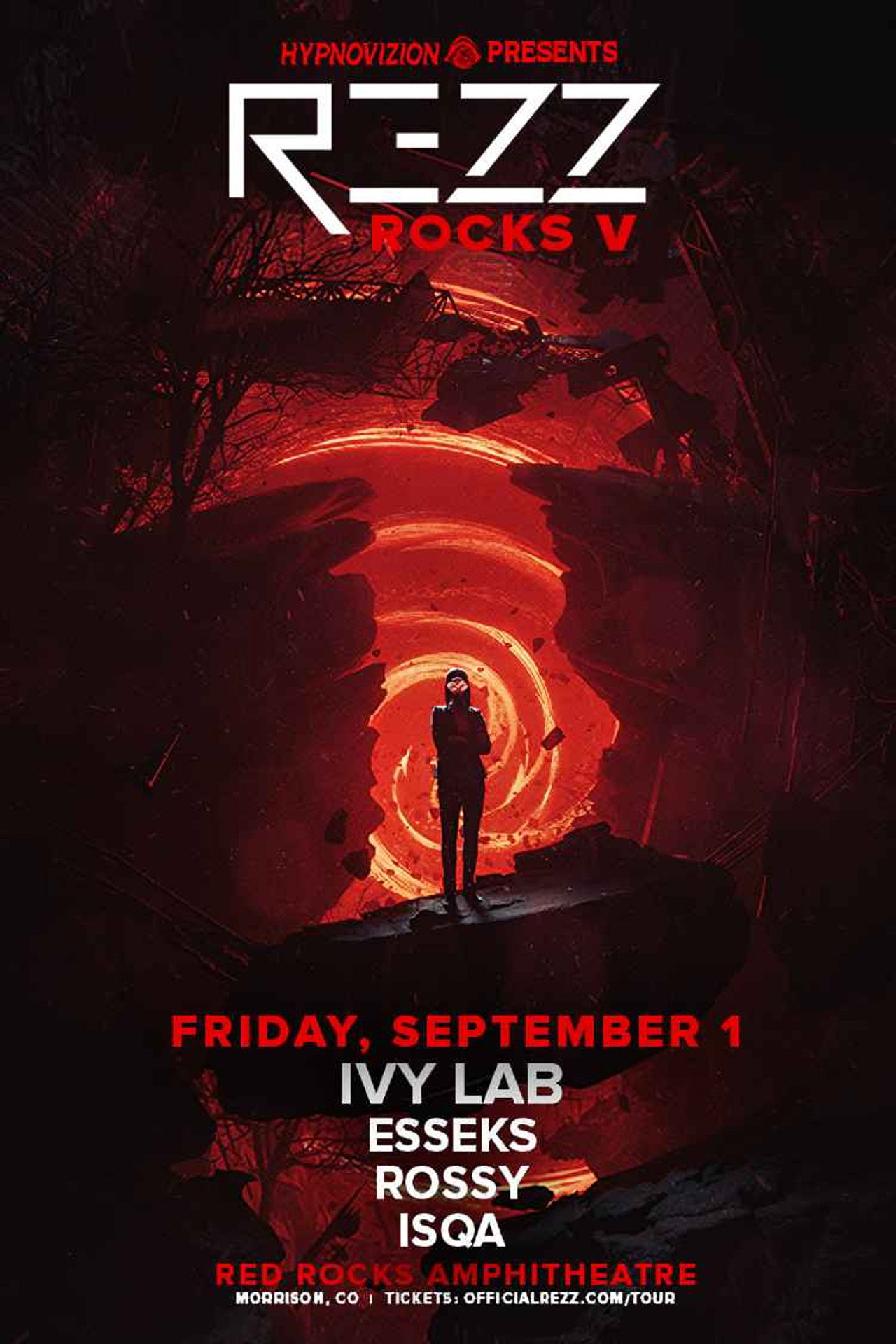 REZZ - Live at Red Rocks Amphitheatre 2023 (Night 2) Backdrop