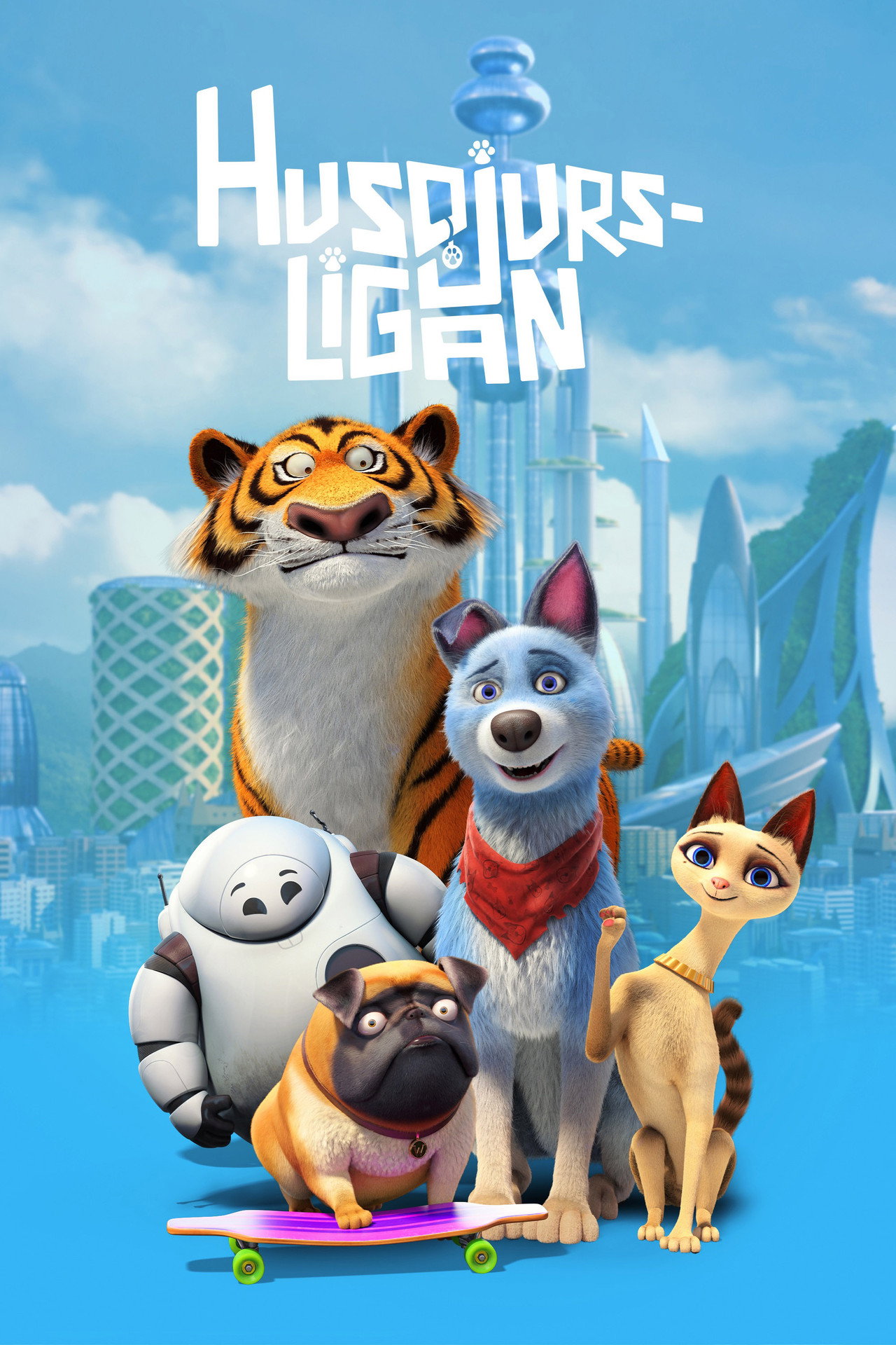 Husdjursligan filmaffisch