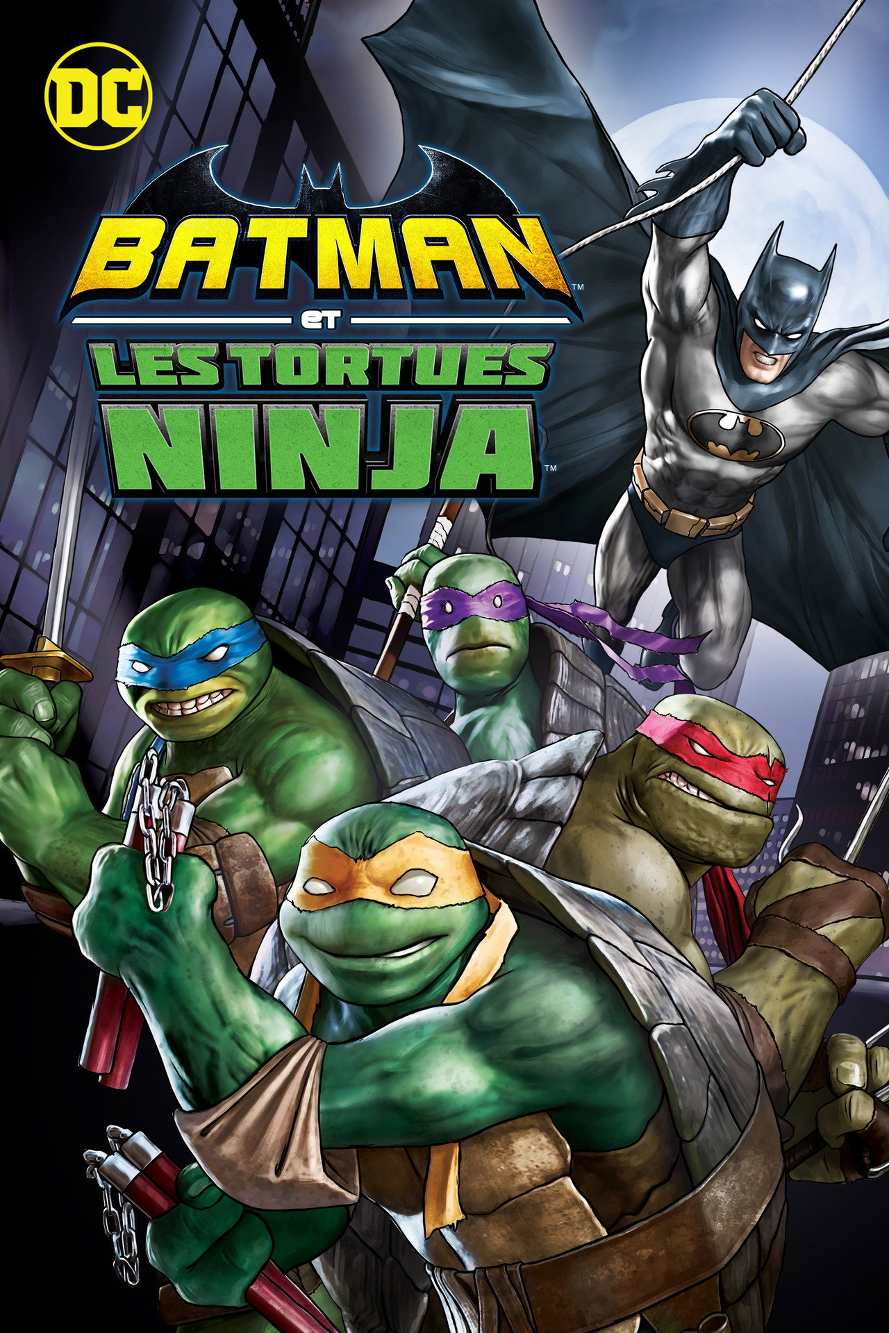 Batman et les Tortues Ninja poster