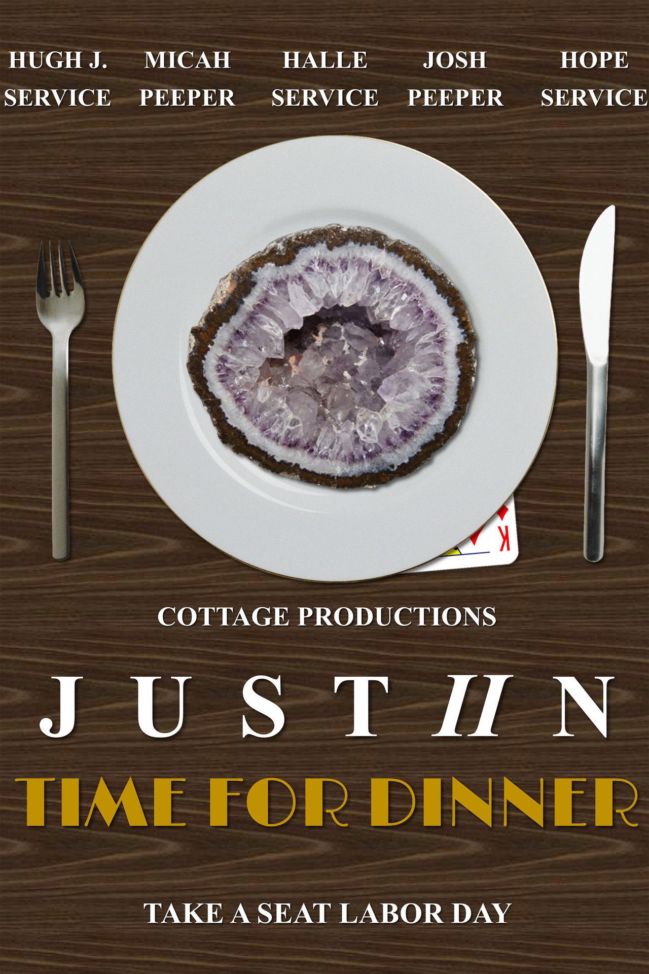 JustIIn: Time for Dinner filmaffisch
