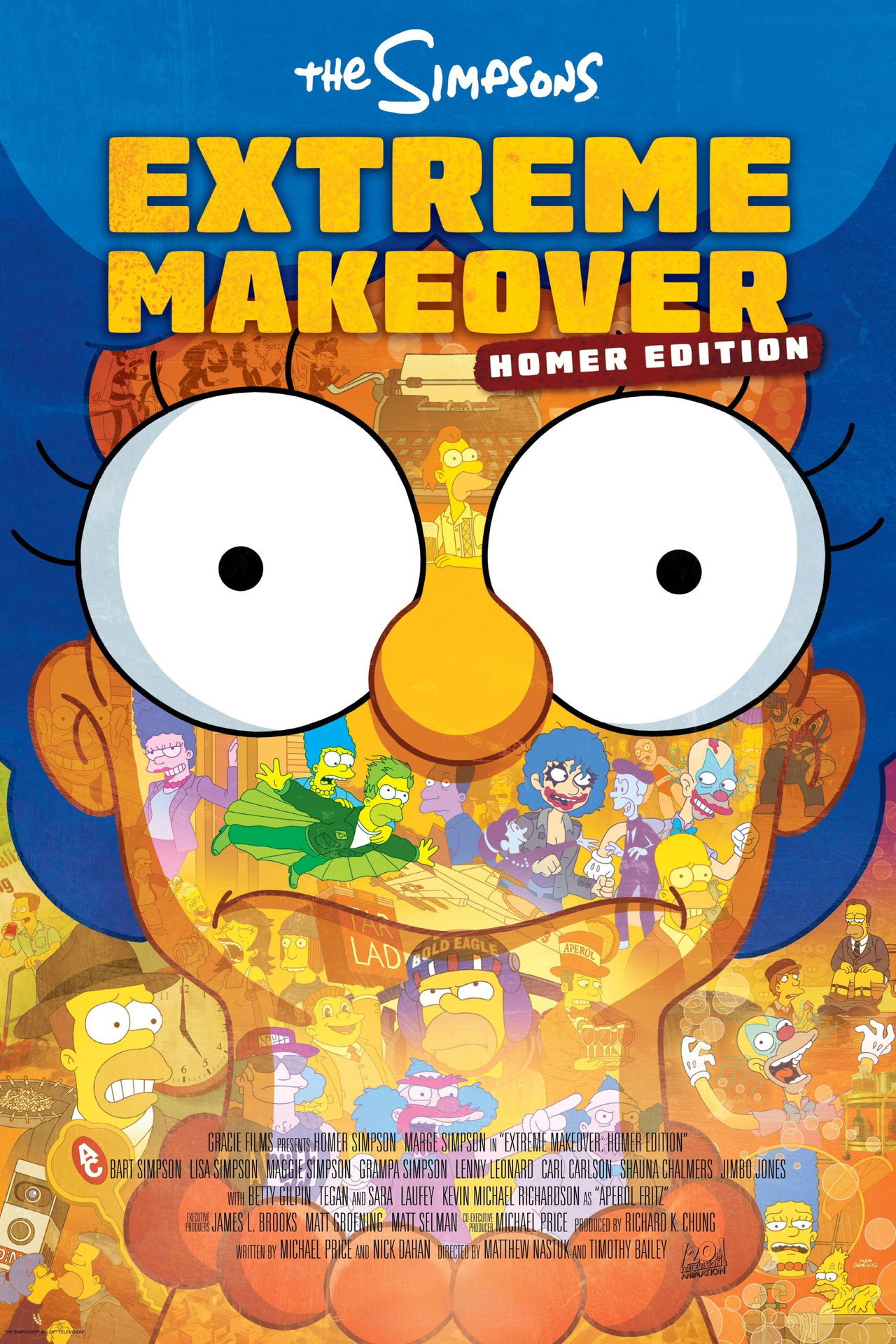 The Simpsons: Extreme Makeover: Homer Edition filmaffisch