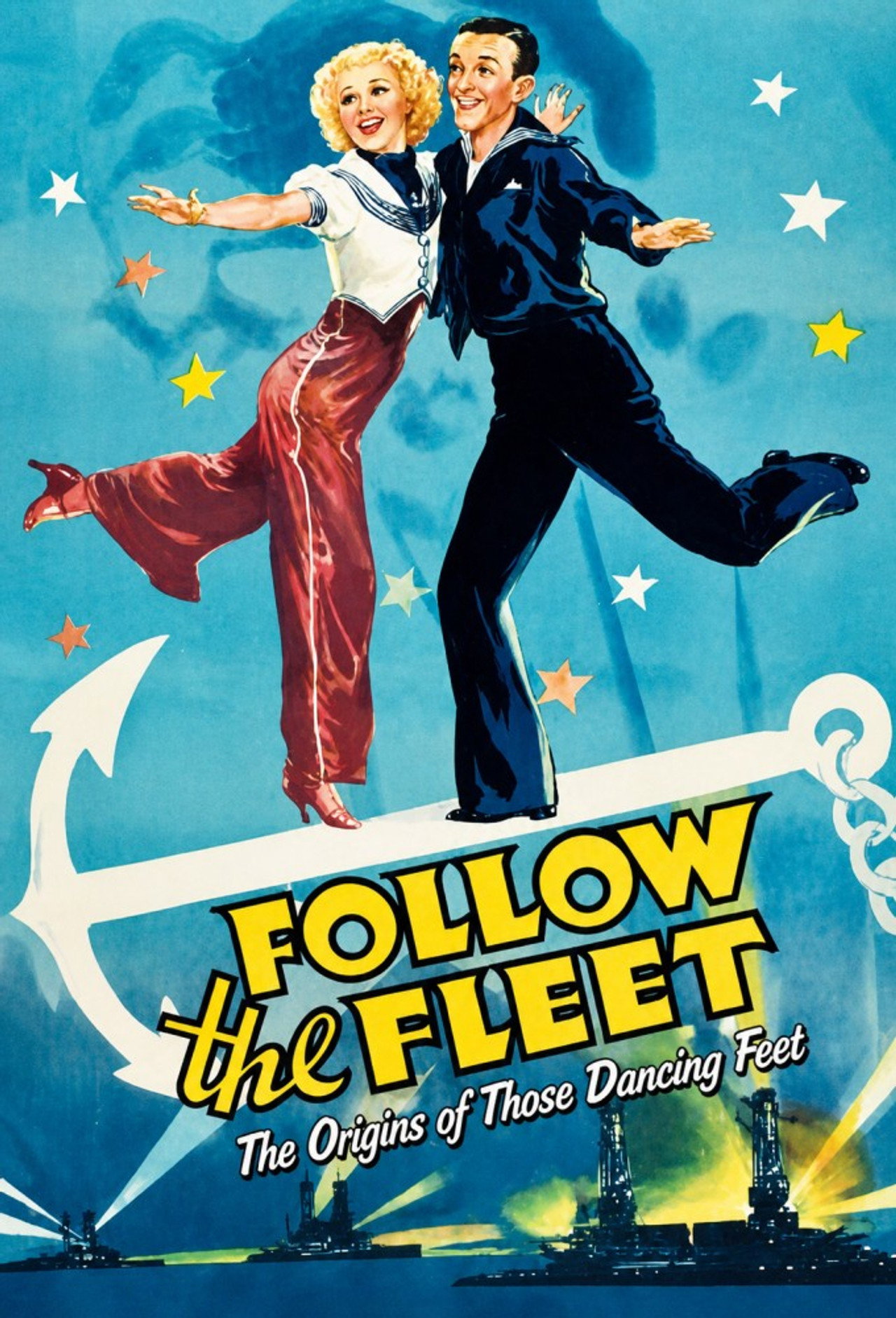 "Follow the Fleet": The Origins of Those Dancing Feet filmaffisch