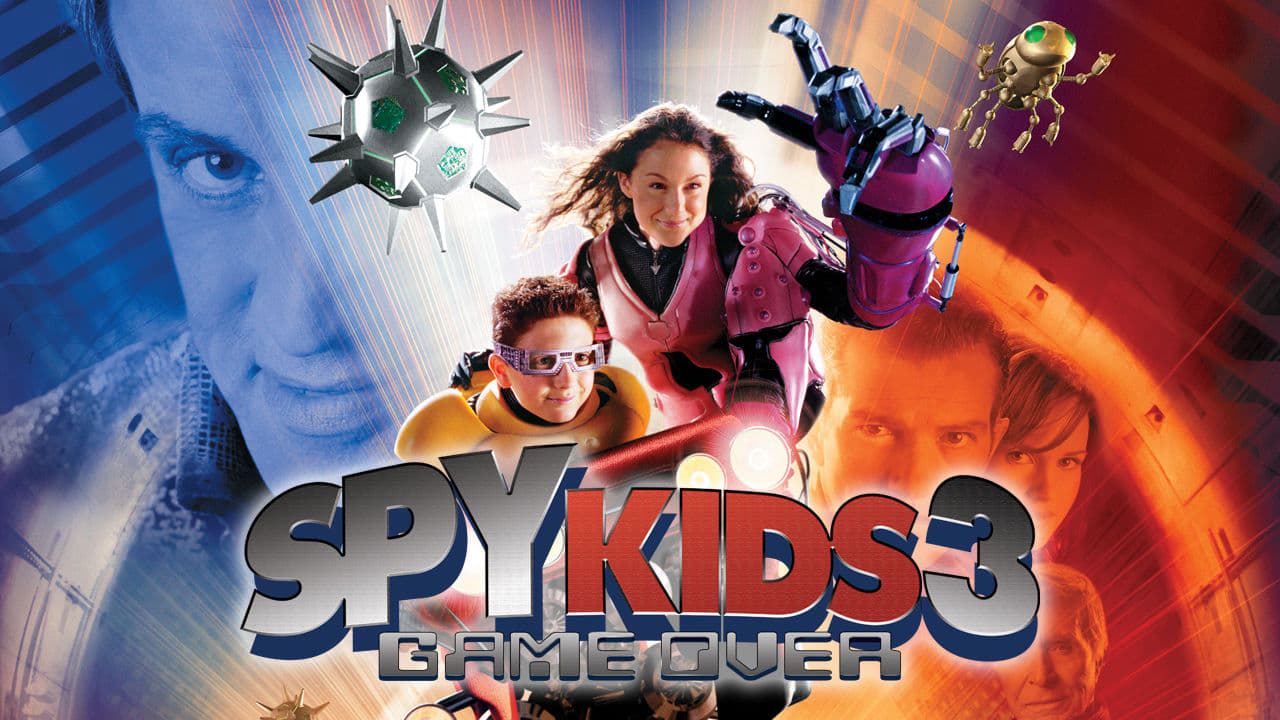 Spy Kids 3-D: Game Over background