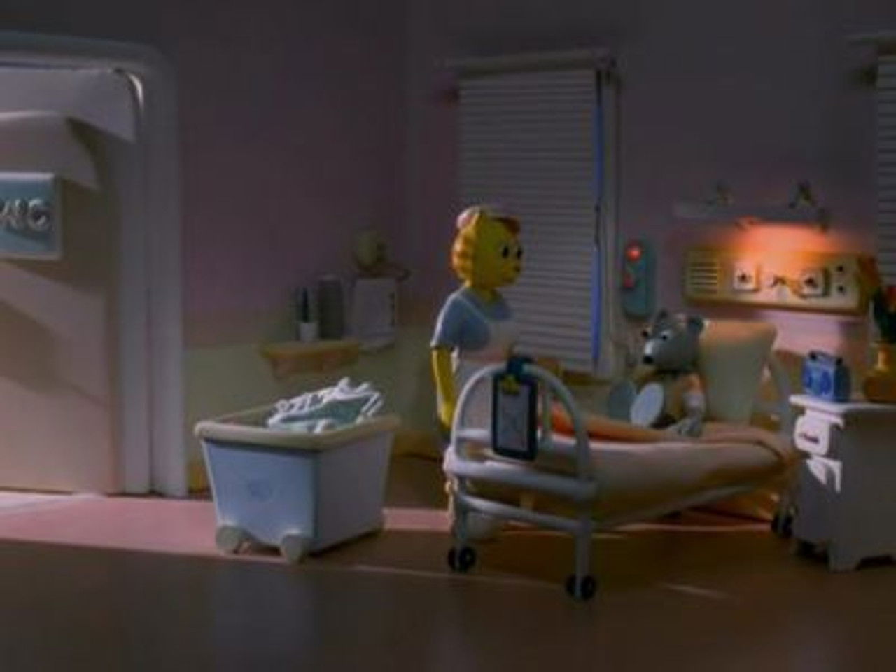 L'hôpital Hilltop — Pipi au lit