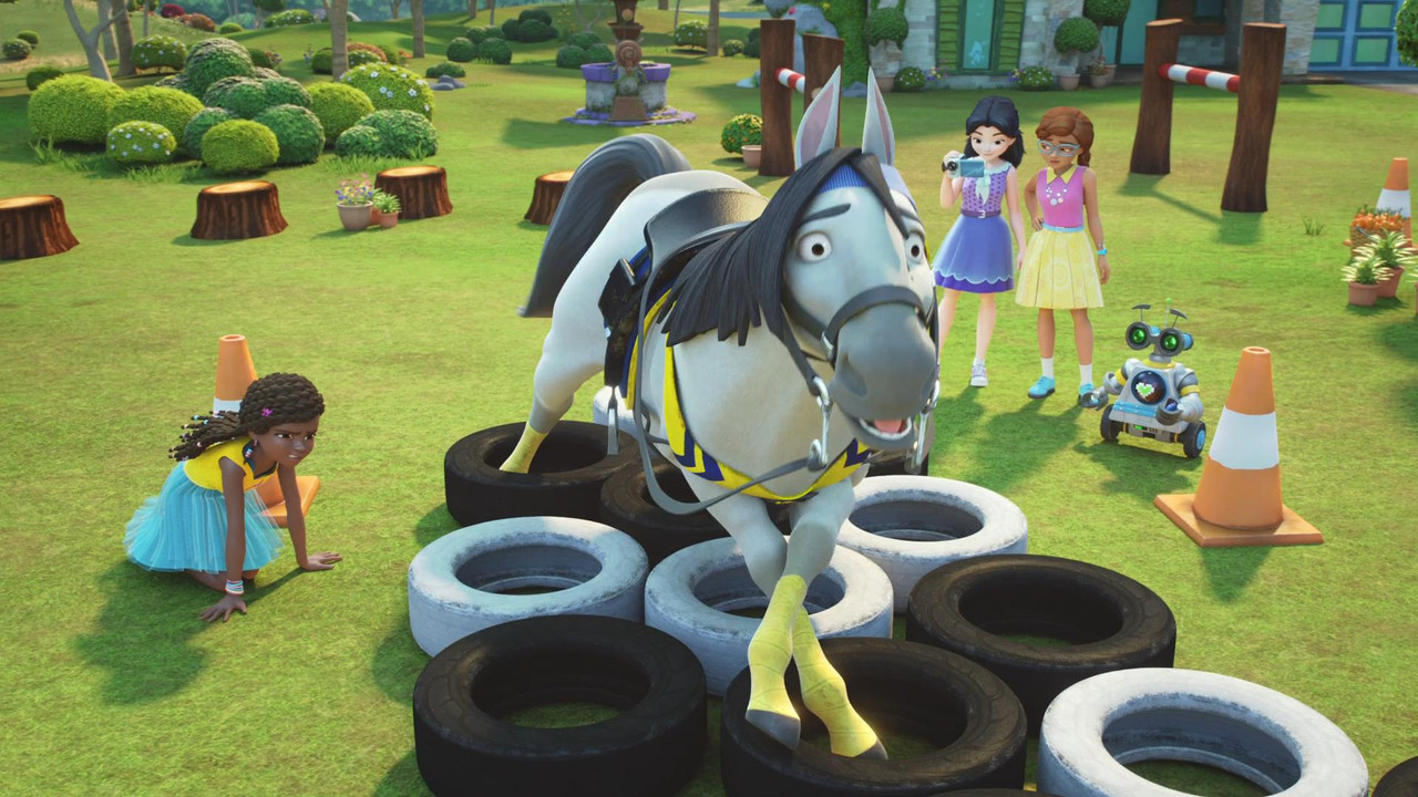 Lego Friends : cinq filles en mission — Un Entraînement de Cheval