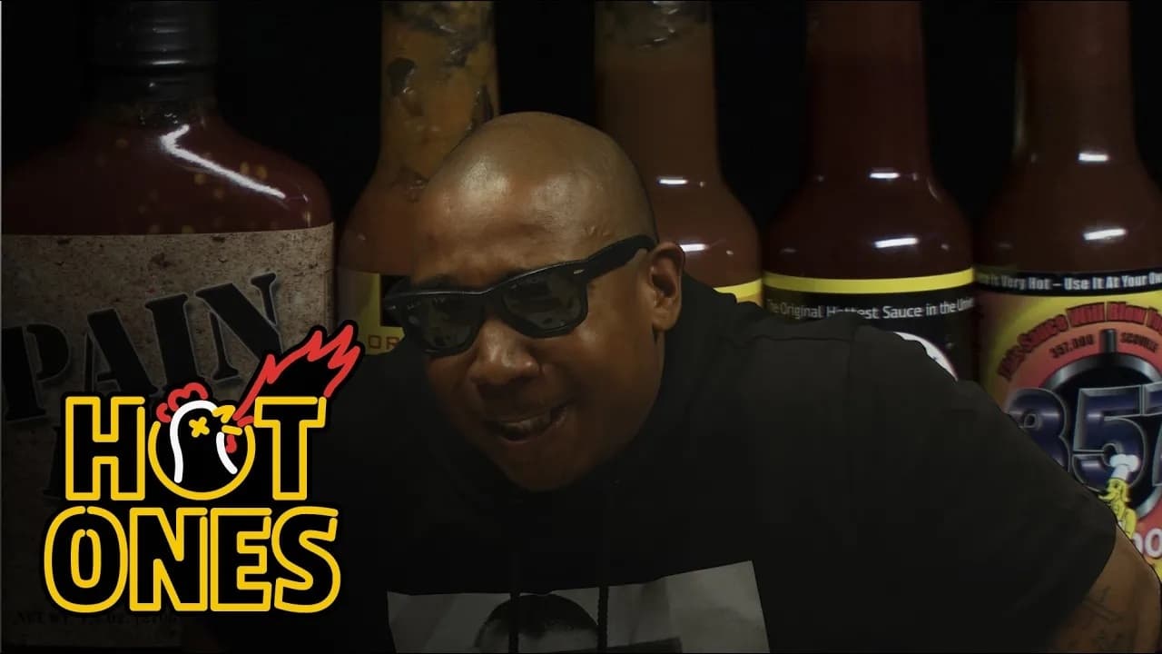 Hot Ones - Season 1 Episode 5 : Ja Rules Talks 50 Cent Beef, Jail Recipes, and Media Stereotypes While Eating Spicy Wings
