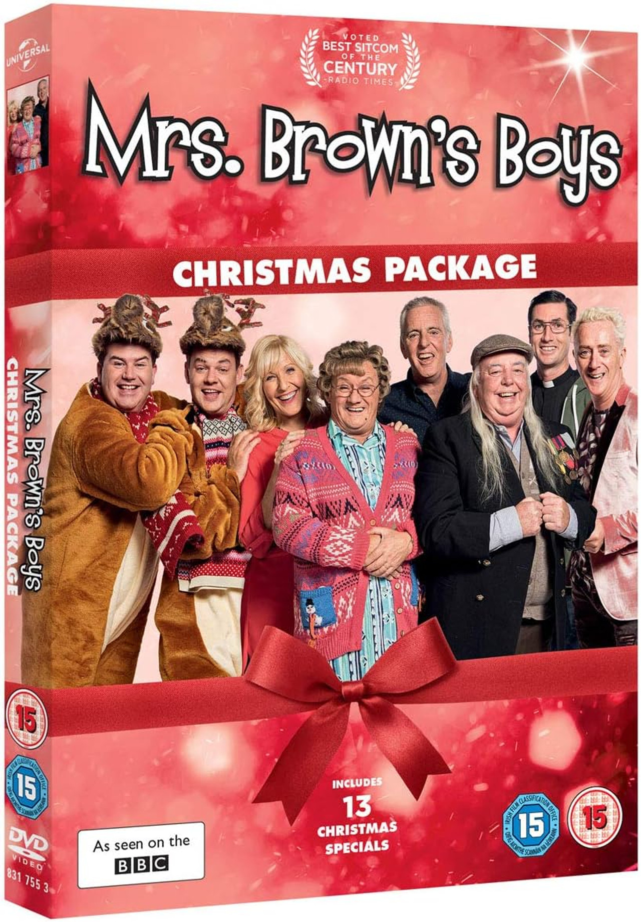 Mrs. Brown's Boys - Christmas Package Backdrop