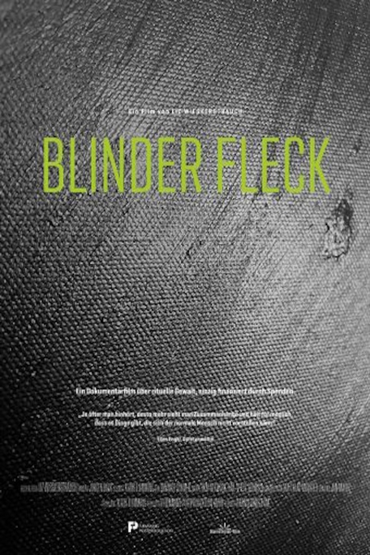 Blinder Fleck filmaffisch