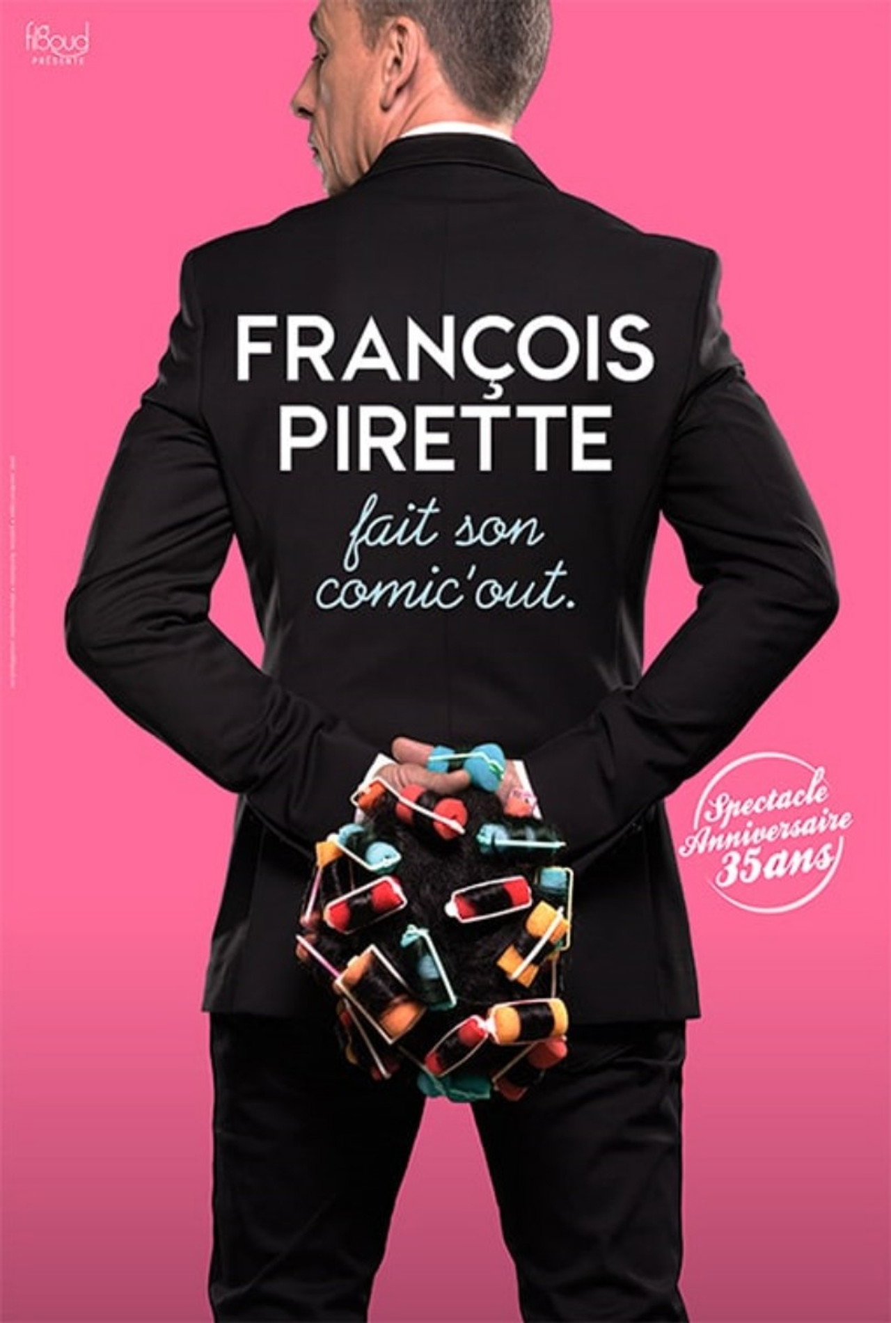 François Pirette fait son comic'out Backdrop