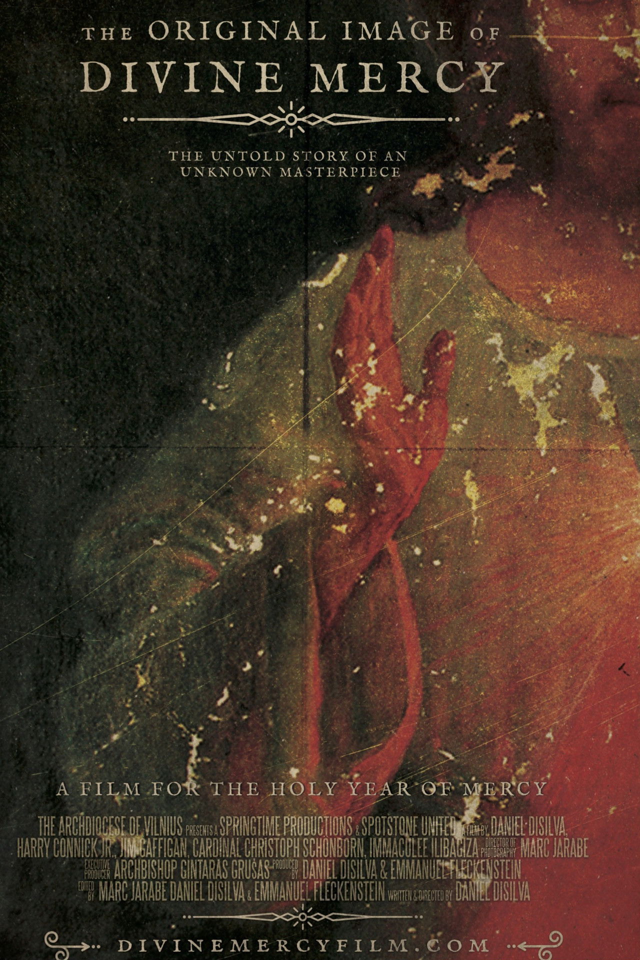 The Original Image of Divine Mercy Backdrop