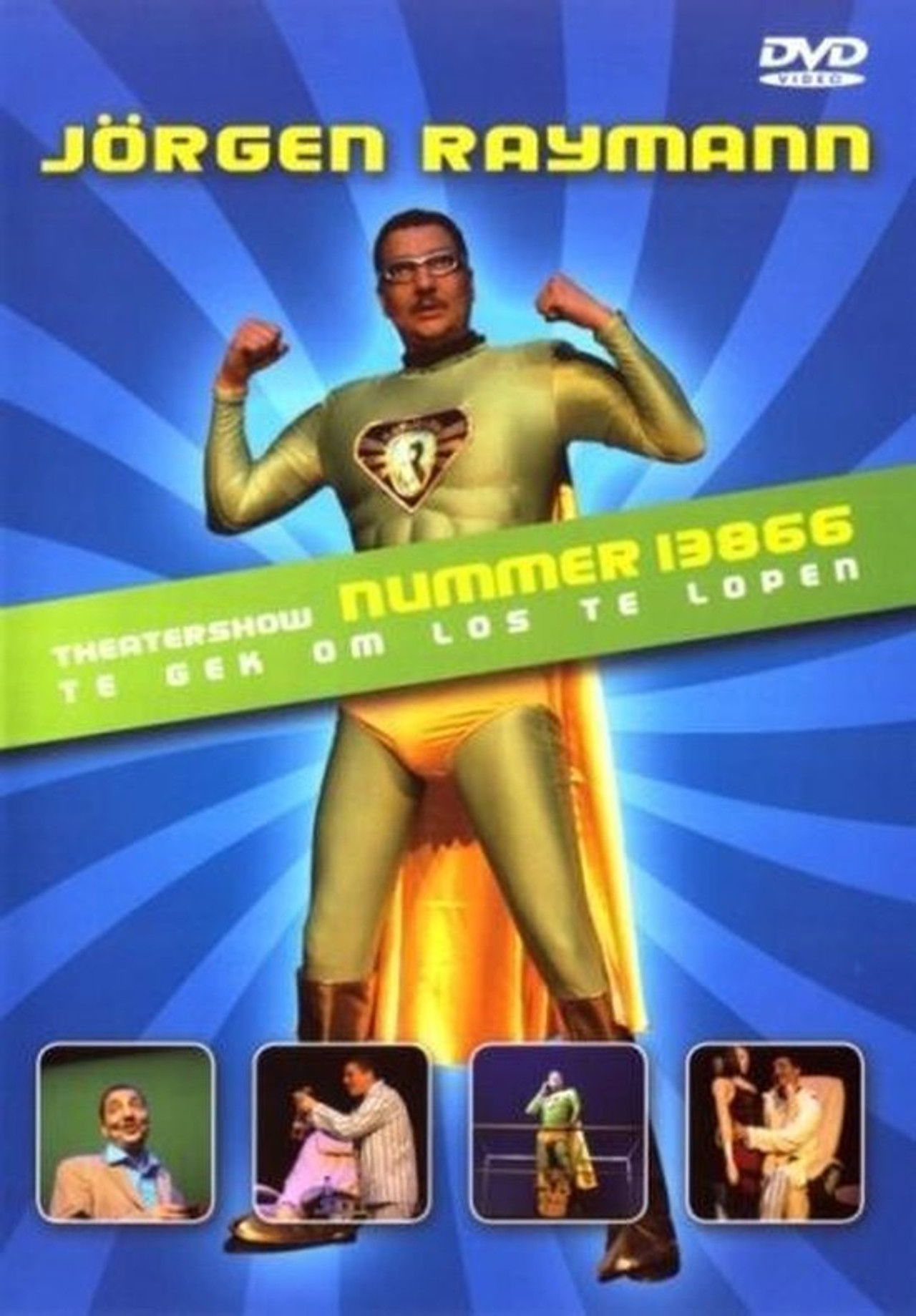 Jörgen Raymann: Nummer 13866: Te gek om los te lopen Backdrop