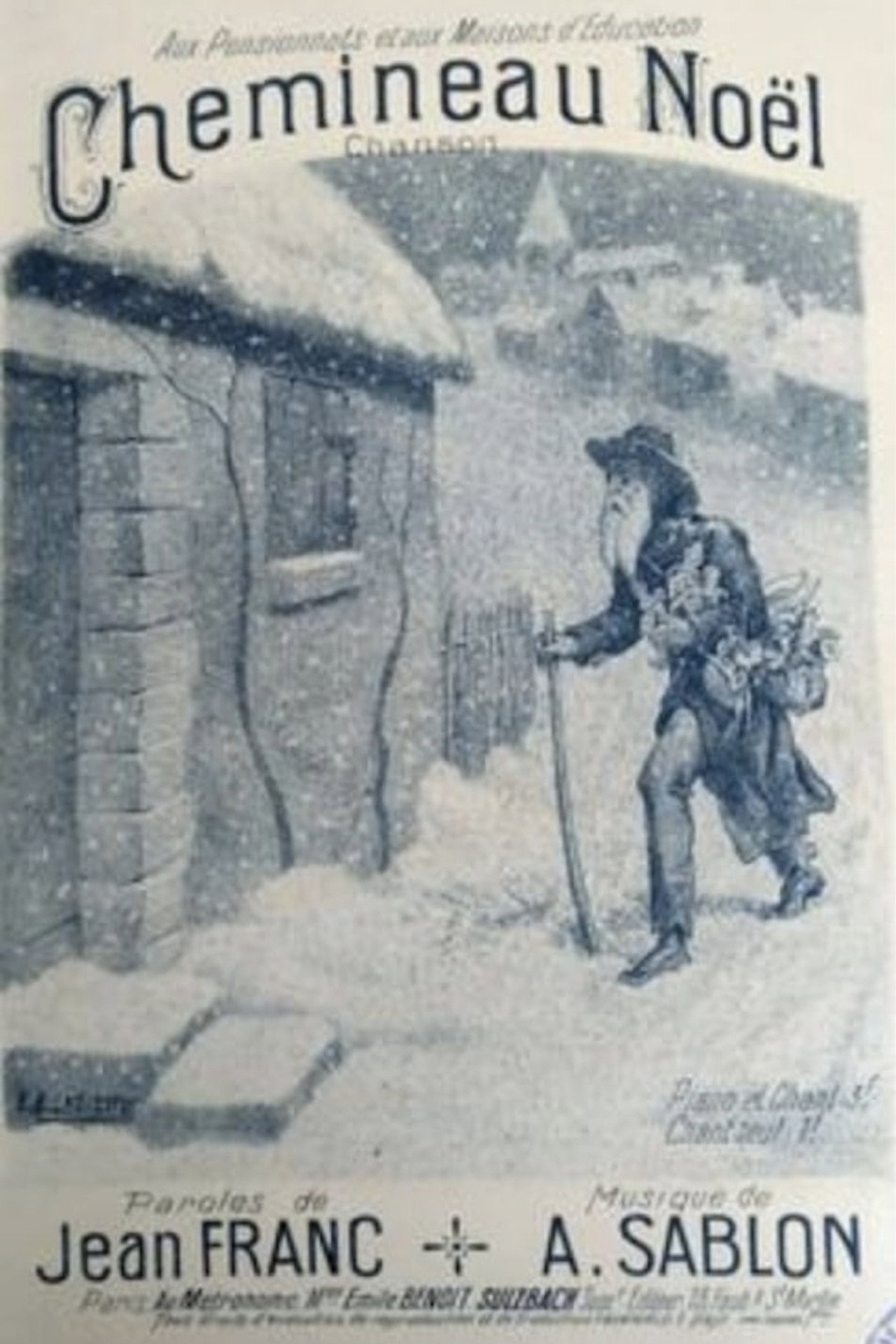 Le Noël du chemineau filmaffisch