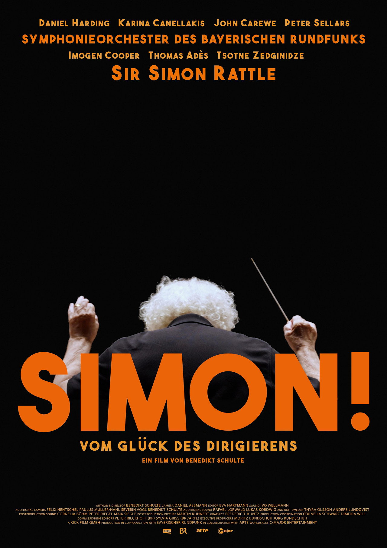 Simon Rattle - Vom Glück des Dirigierens filmaffisch