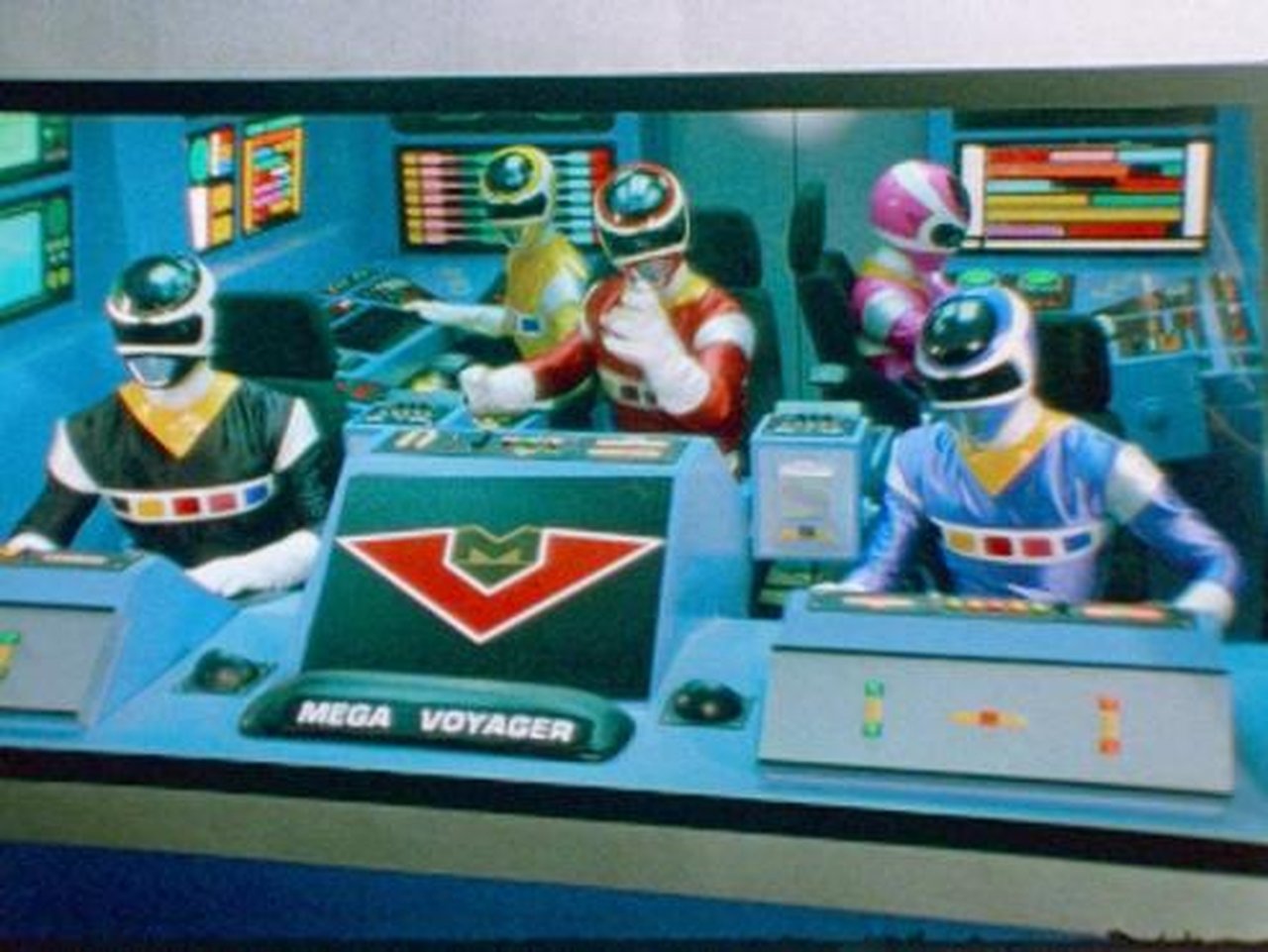 Power Rangers - Season 6 Episode 17 : The Rangers' Mega Voyage