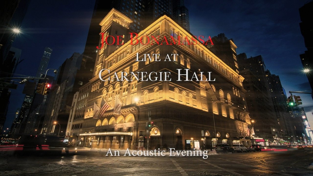 Joe Bonamassa - Live at Carnegie Hall - An Acoustic Evening background