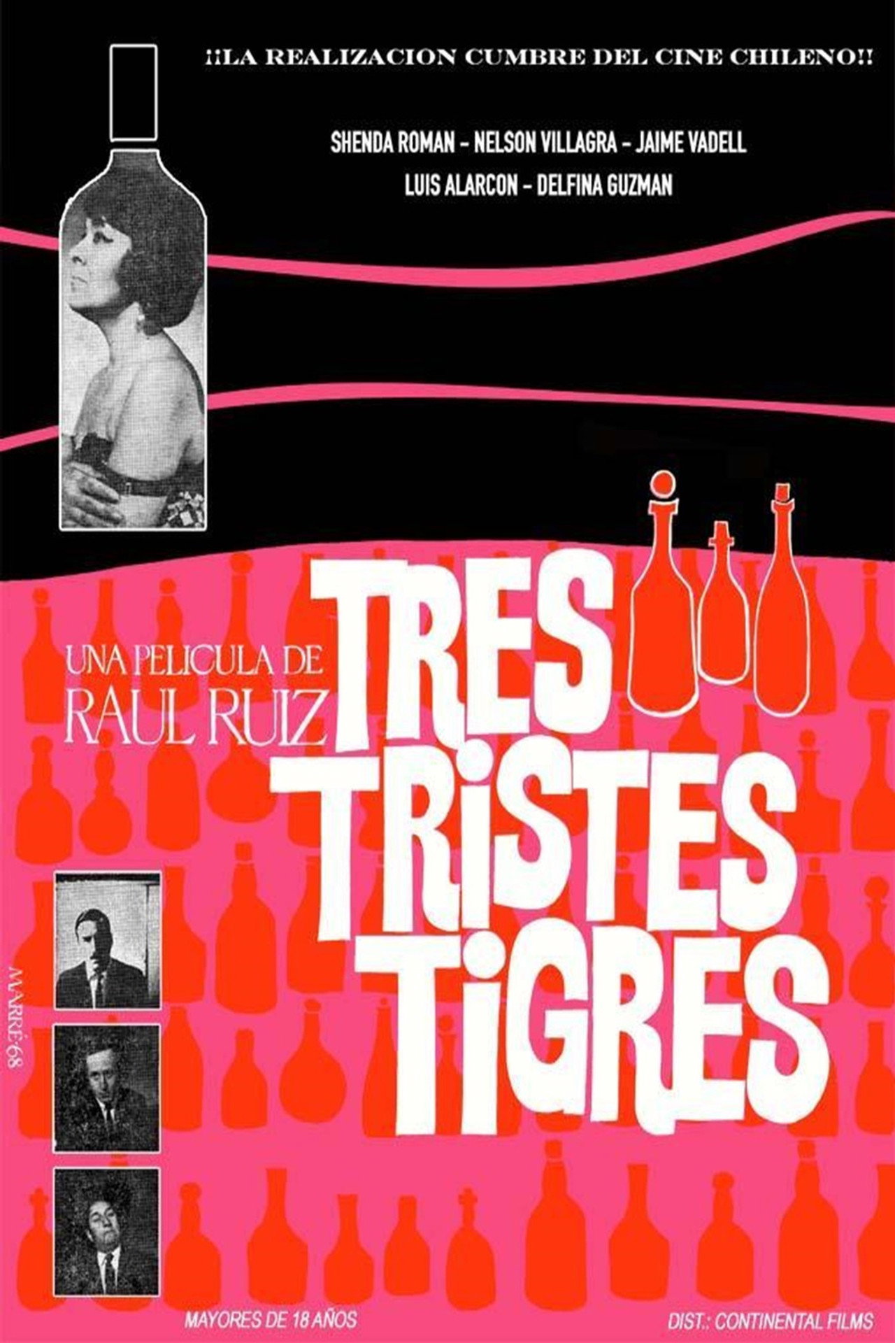 Tres tristes tigres filmaffisch