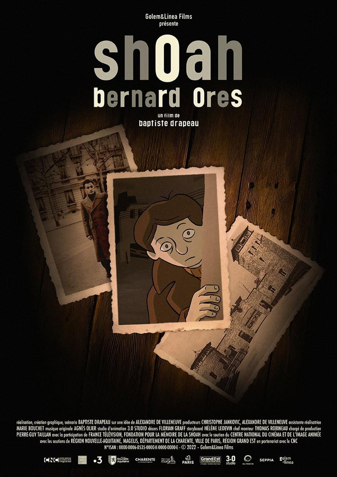 Shoah Bernard Orès filmaffisch