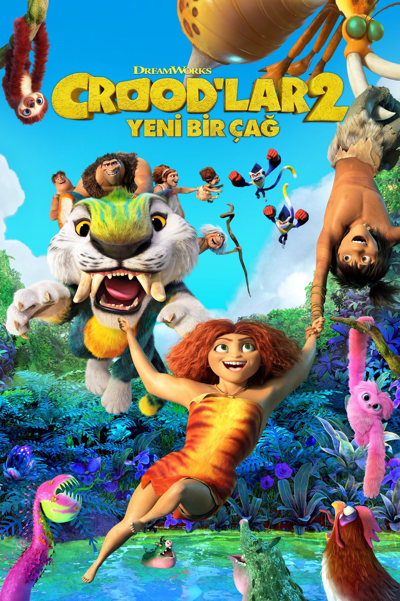Crood'lar 2: Yeni Bir Çağ Poster