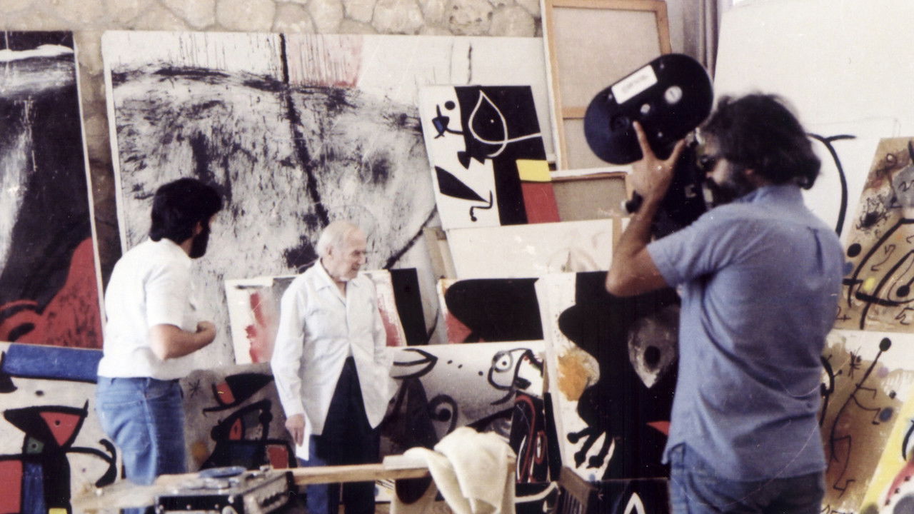 D’ënë i ndezur: Miró dhe Mont-roig backdrop