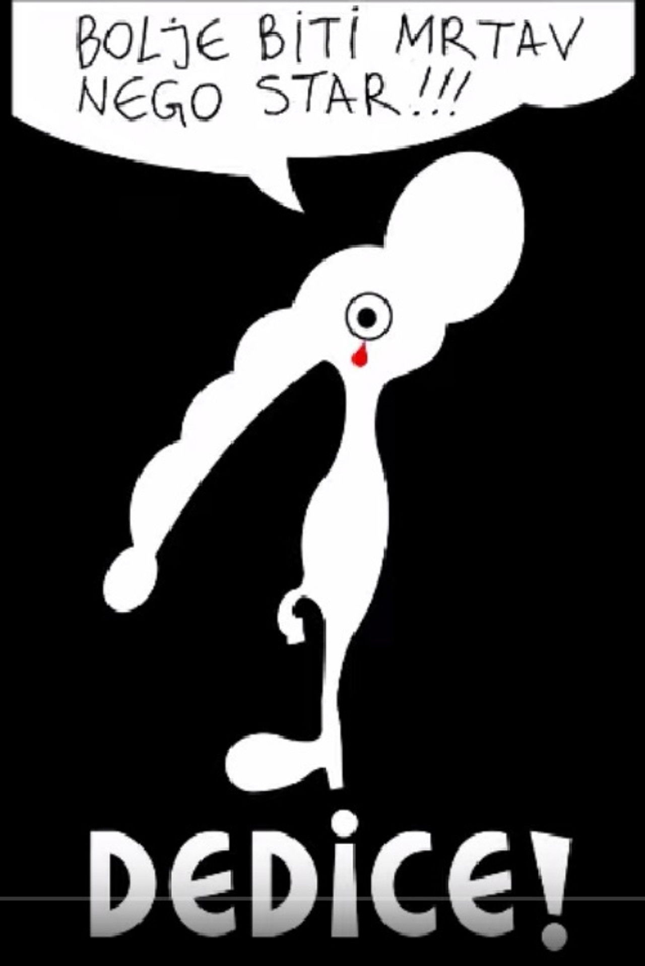 No Strike Without Old Man Backdrop