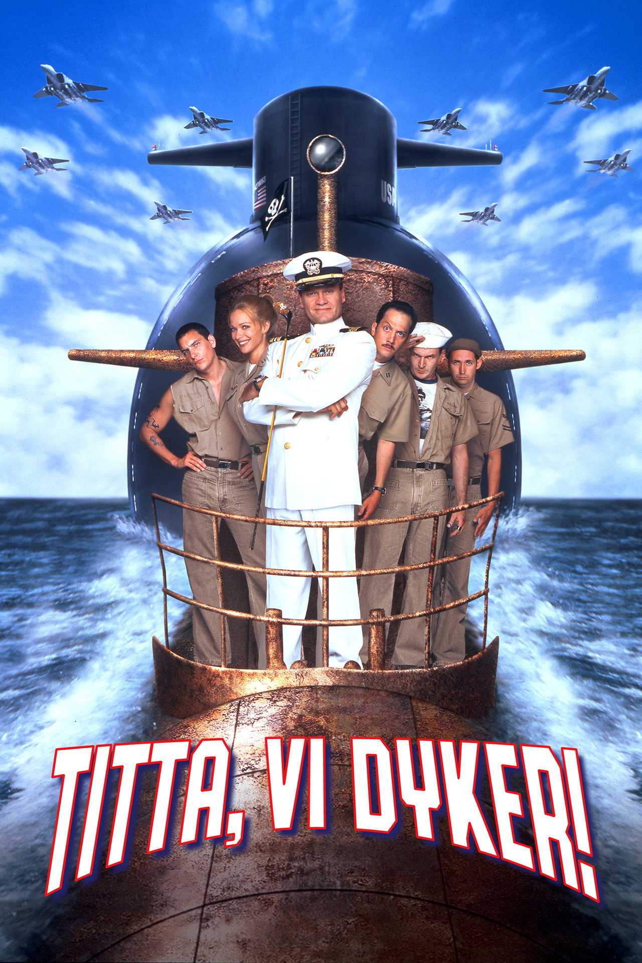 Titta, vi dyker! filmaffisch