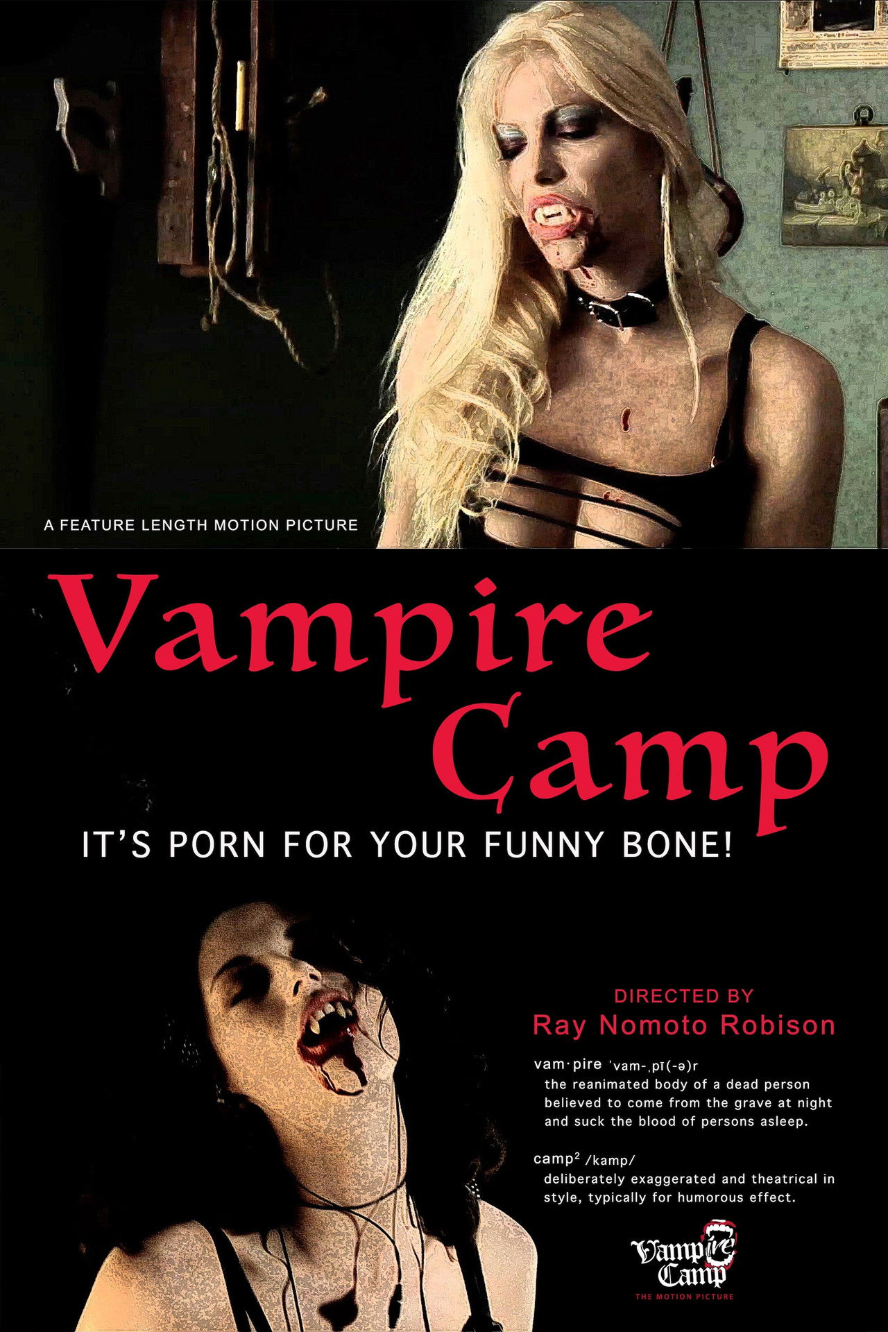 Vampire Camp Backdrop