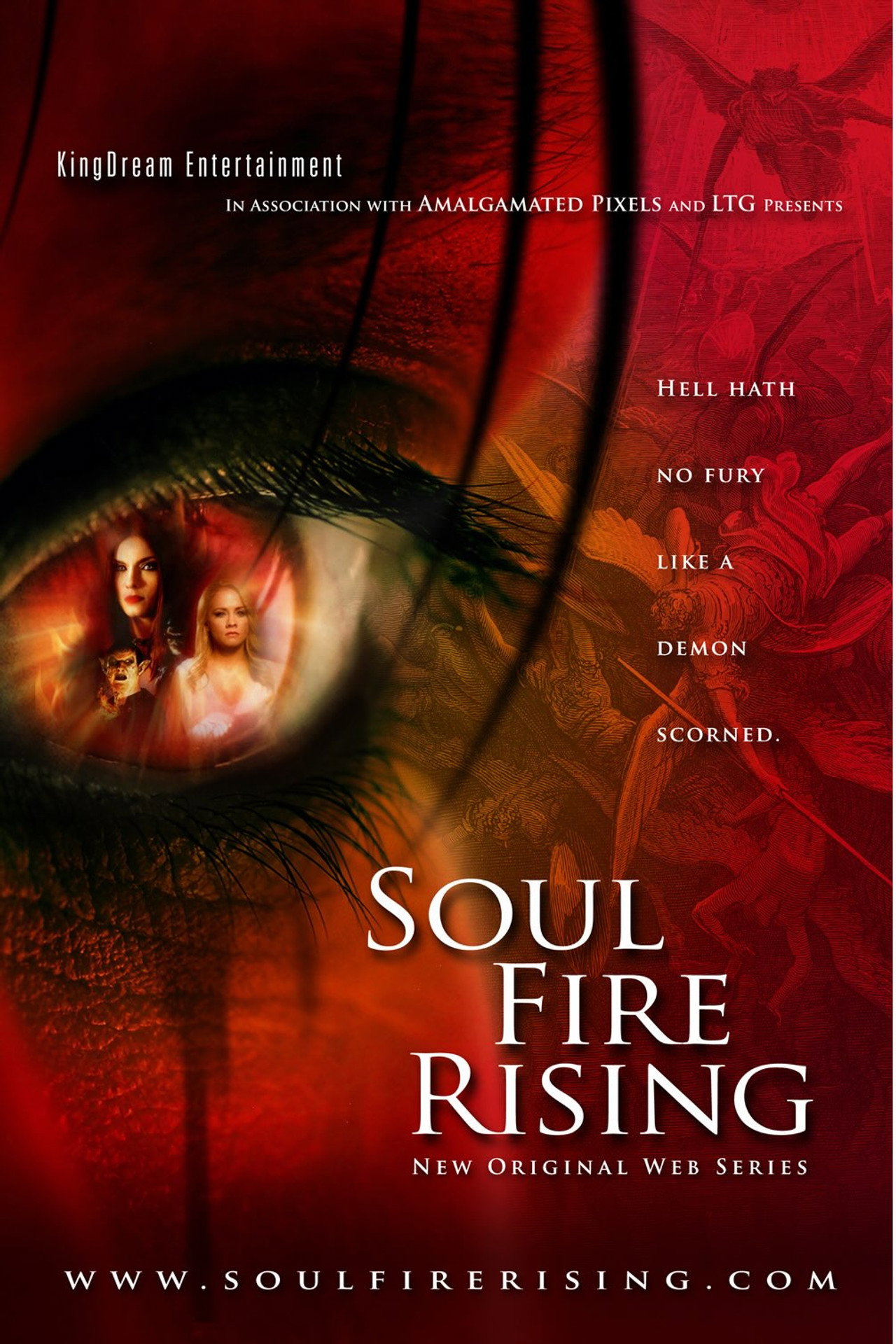 Soul Fire Rising Backdrop