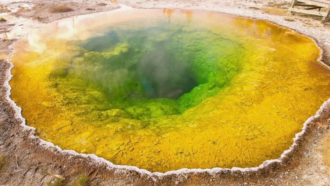 Ancient Yellowstone background