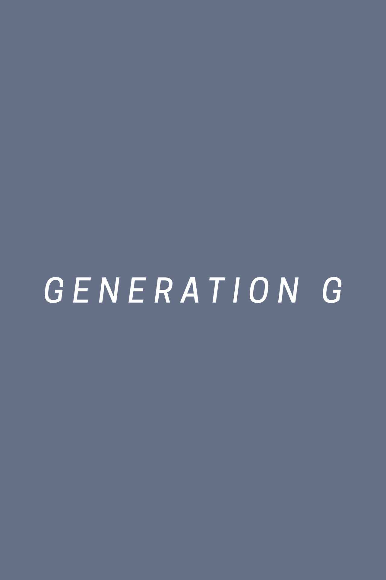 Generation G filmaffisch
