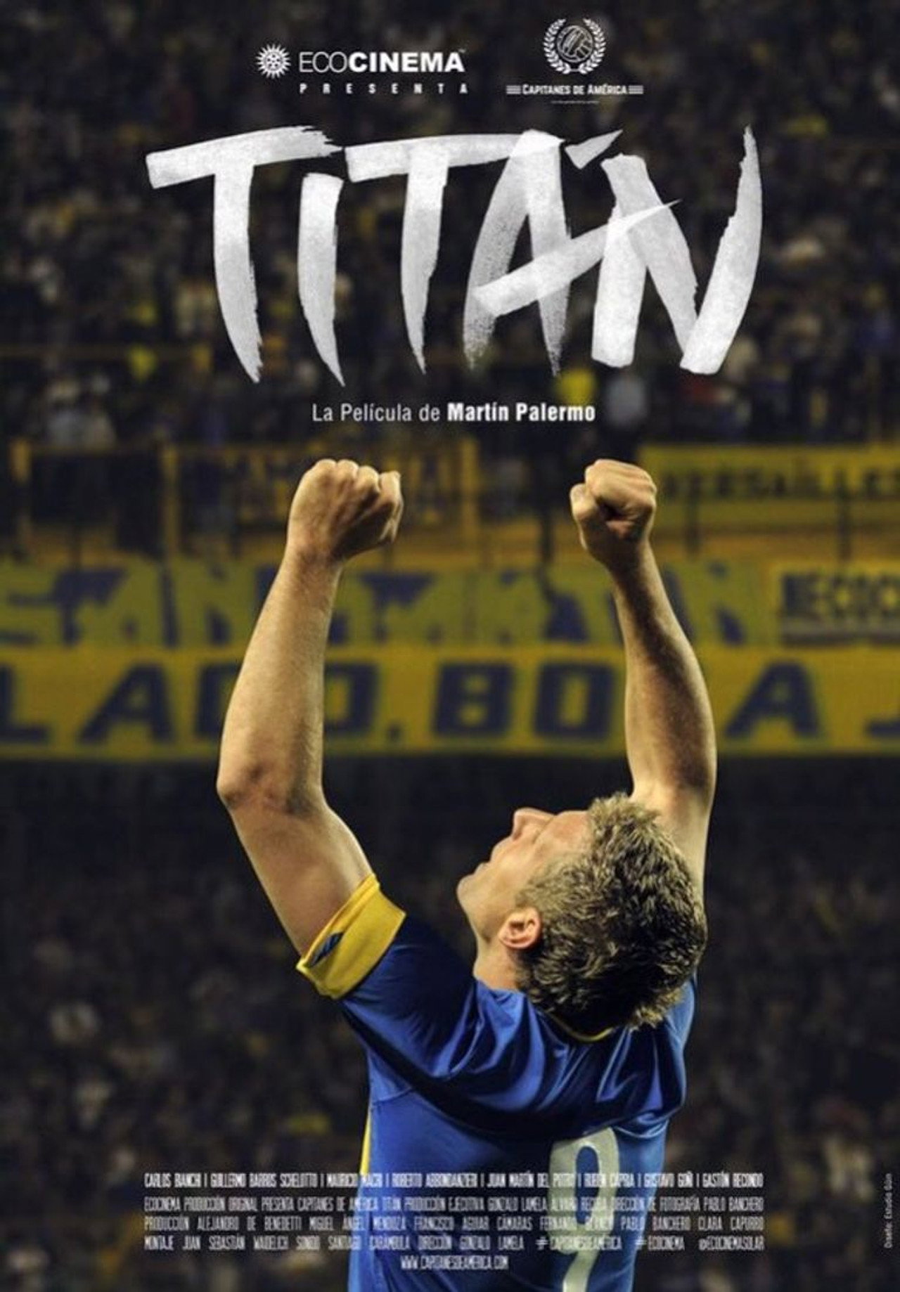 Titan, La Pelicula De Martin Palermo filmaffisch