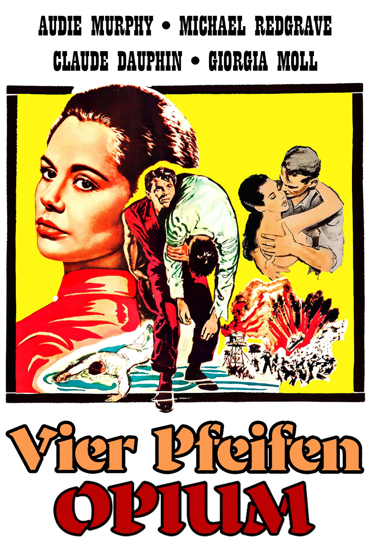Vier Pfeifen Opium