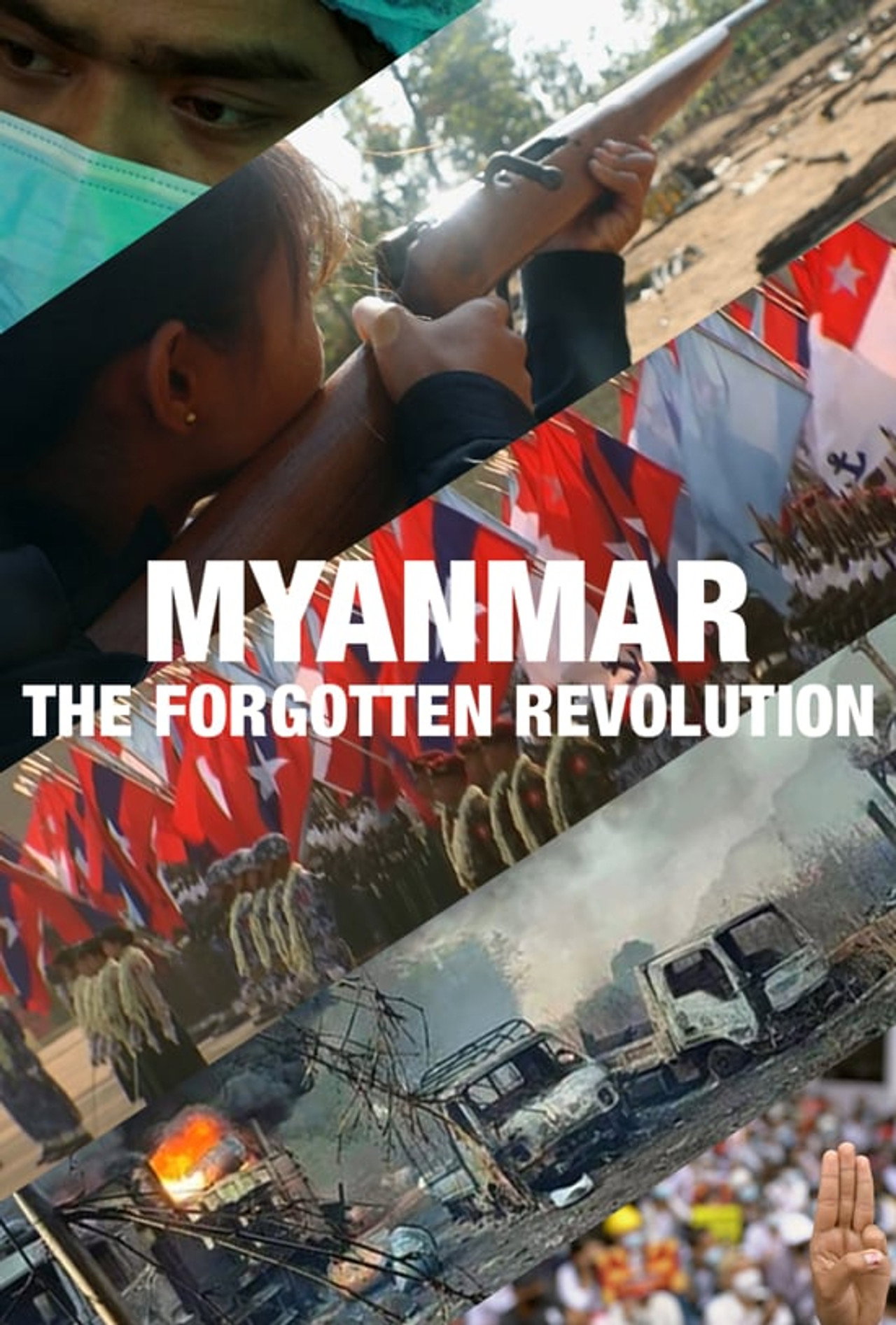 Myanmar: The Forgotten Revolution filmaffisch