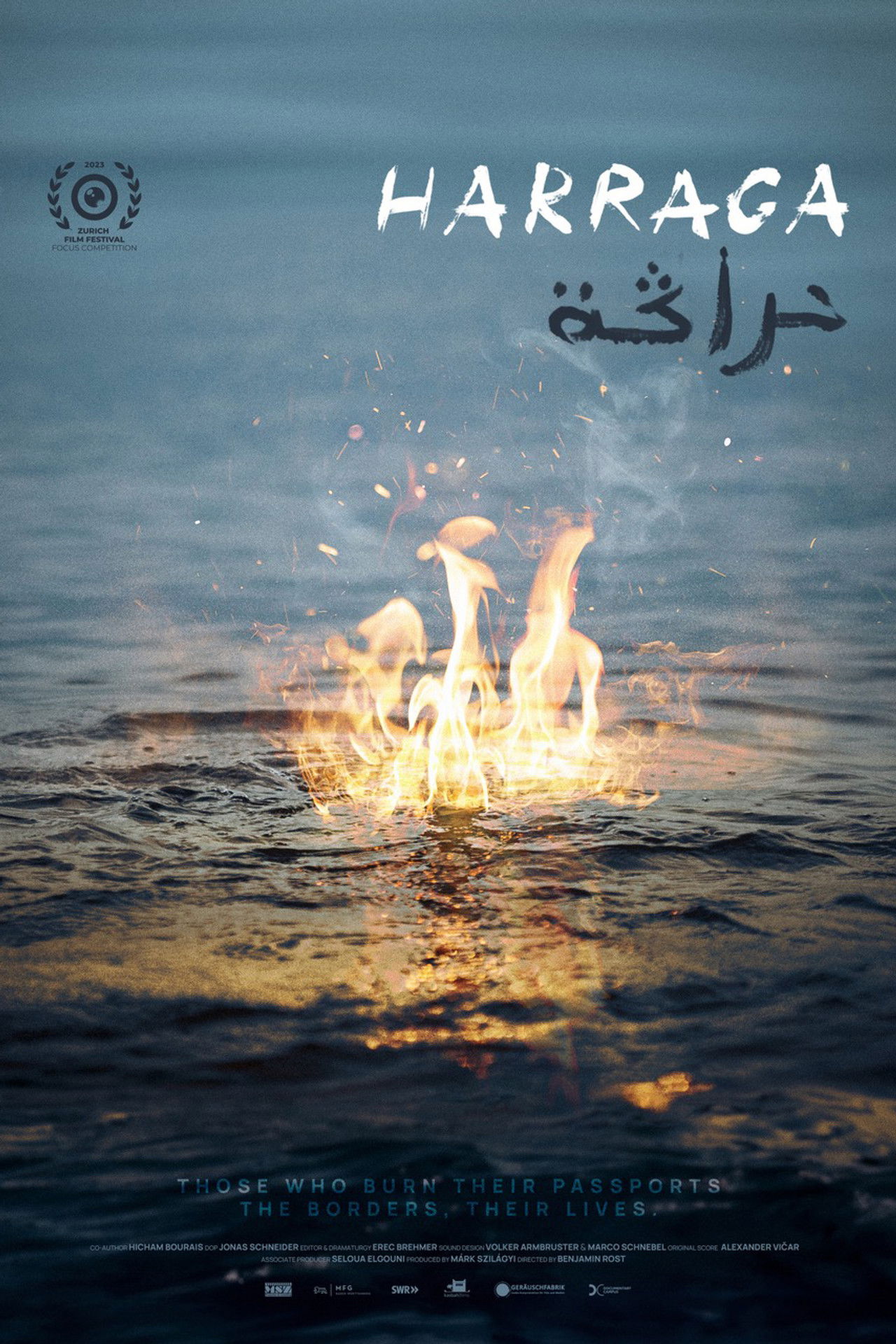 HARRAGA – Those Who Burn Their Lives Backdrop