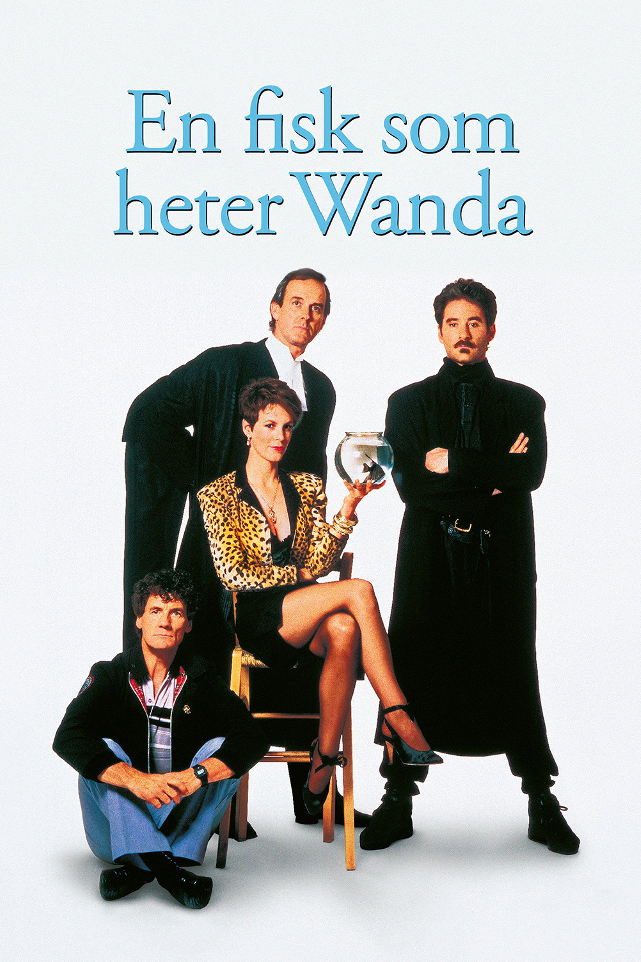 En fisk som heter Wanda filmaffisch