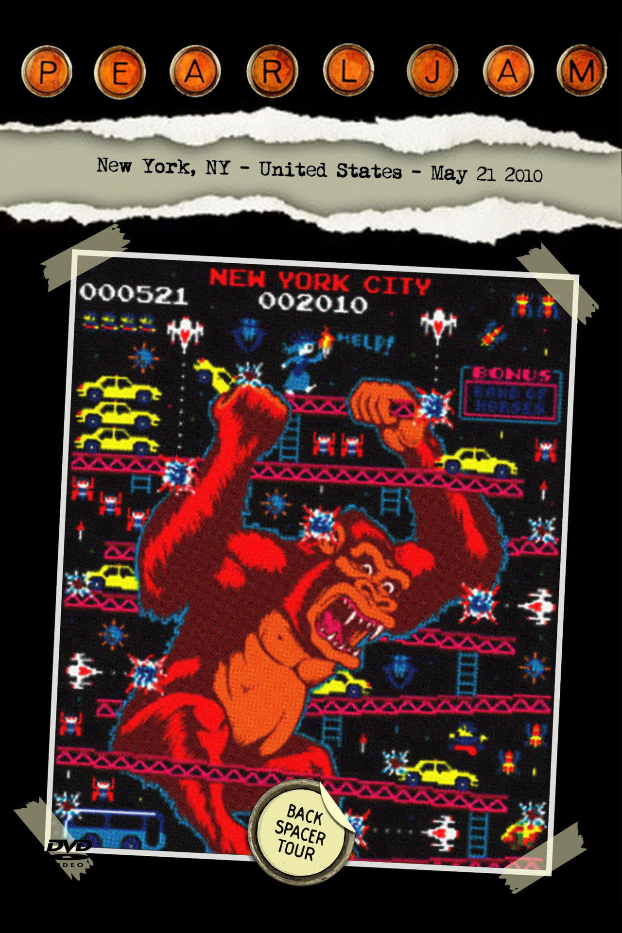 Pearl Jam: New York City 2010 - Night 2 Backdrop