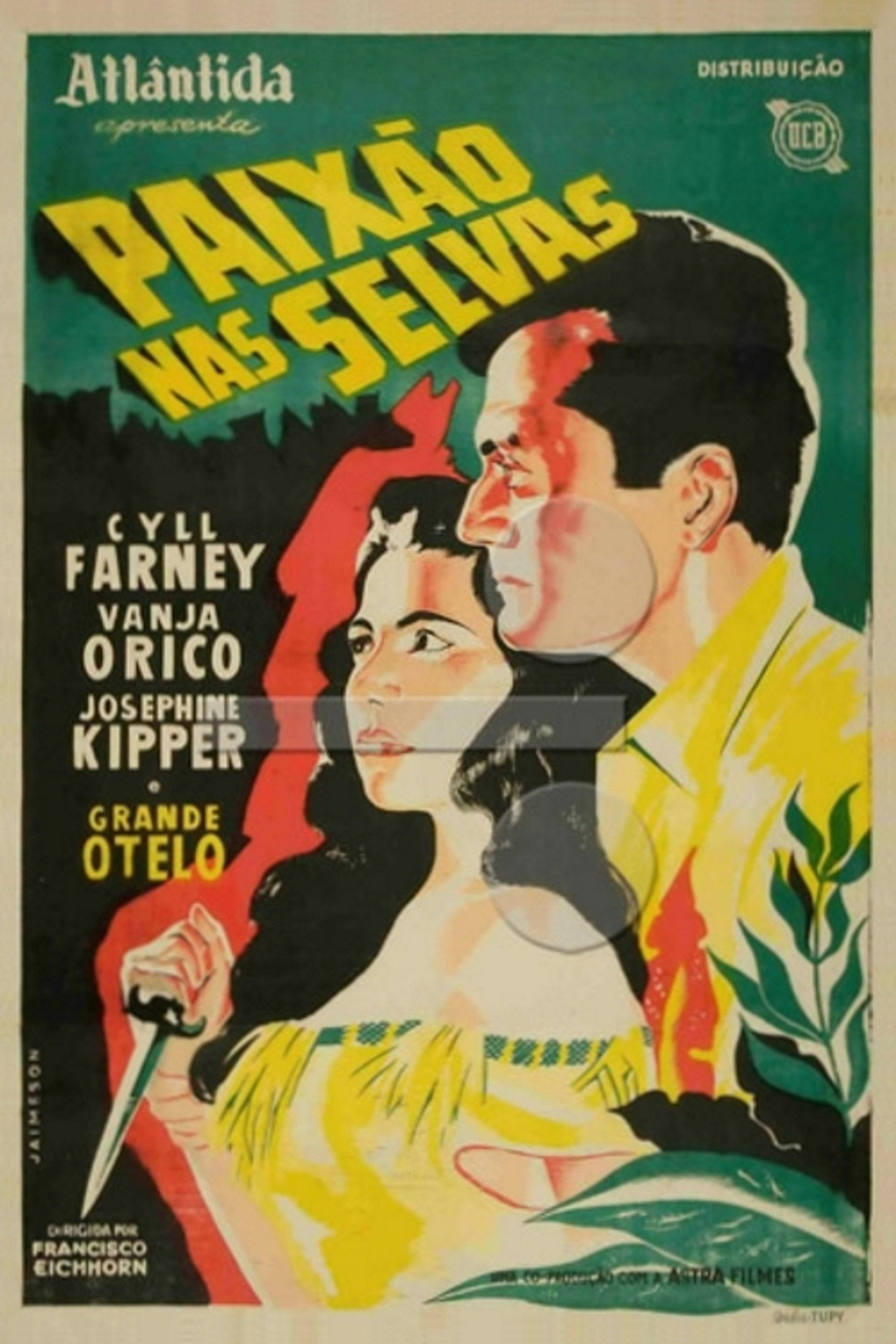 Paixão nas Selvas filmaffisch