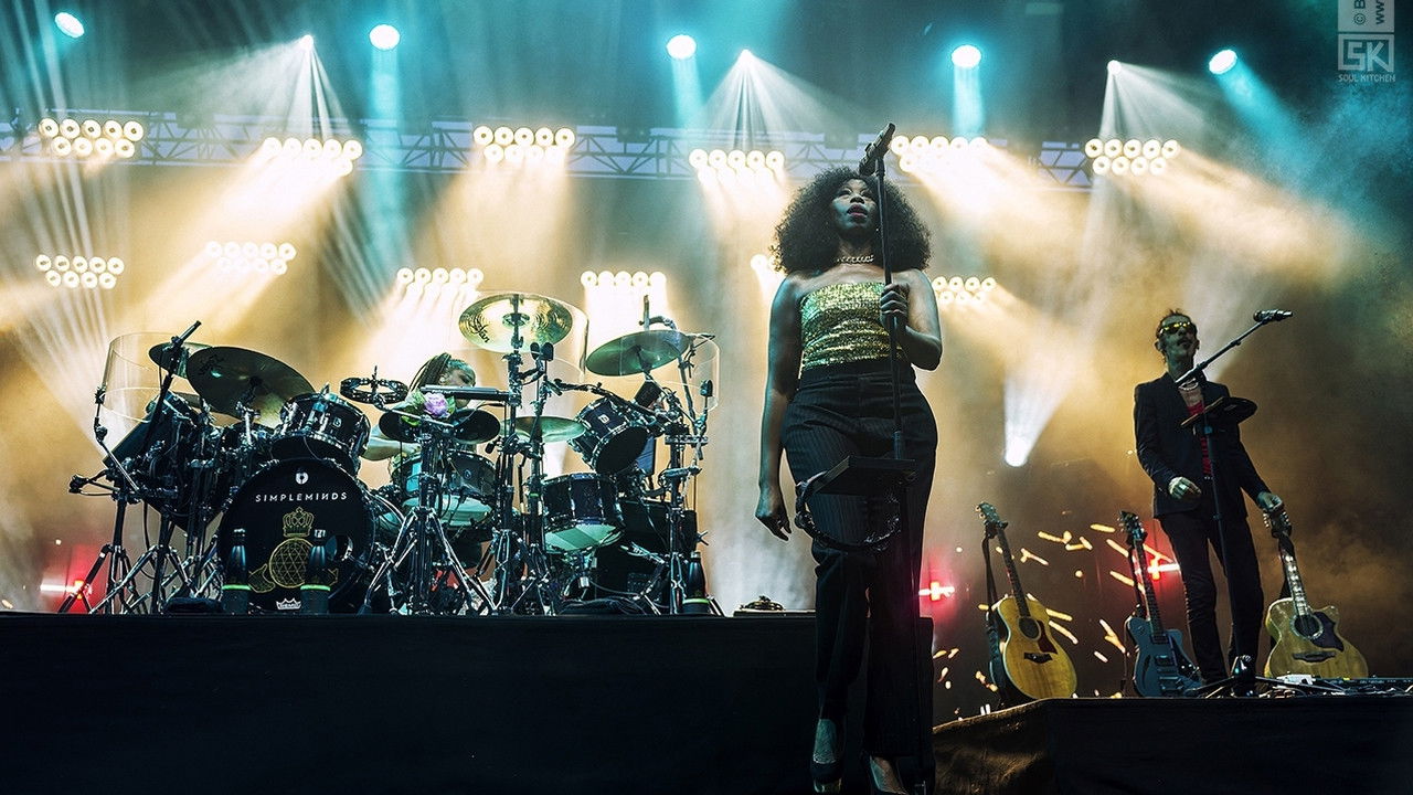 Simple Minds @ Nuits de Fourvière 2024 backdrop