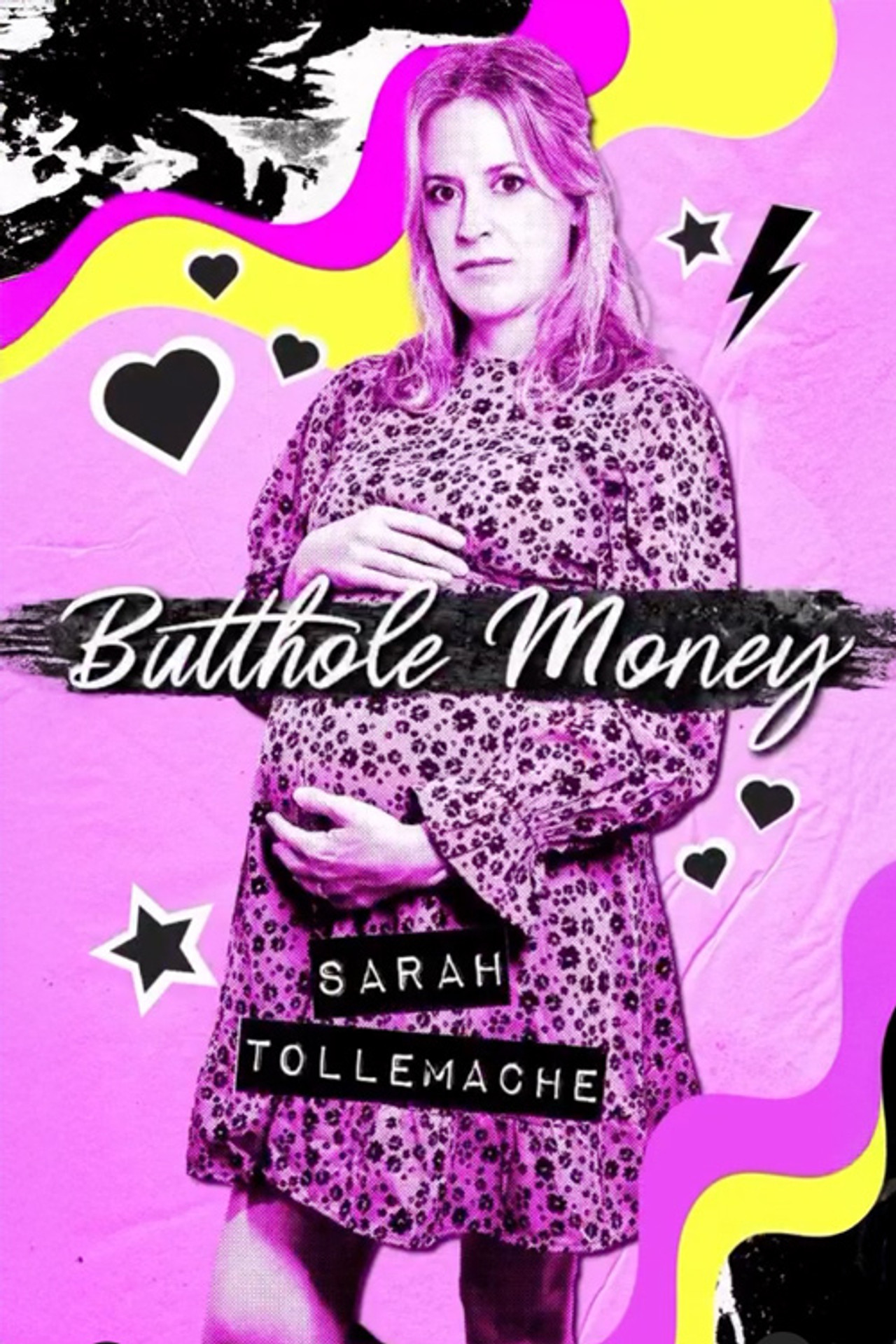 Sarah Tollemache: Butthole Money Backdrop