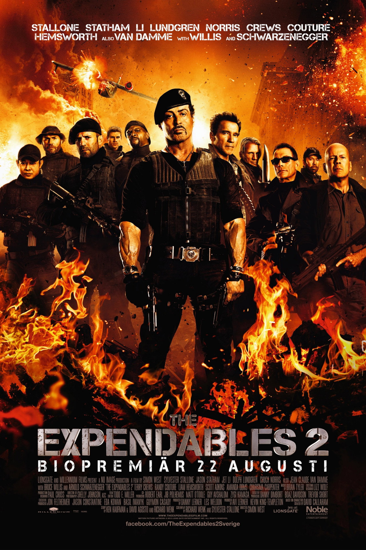 The Expendables 2 filmaffisch