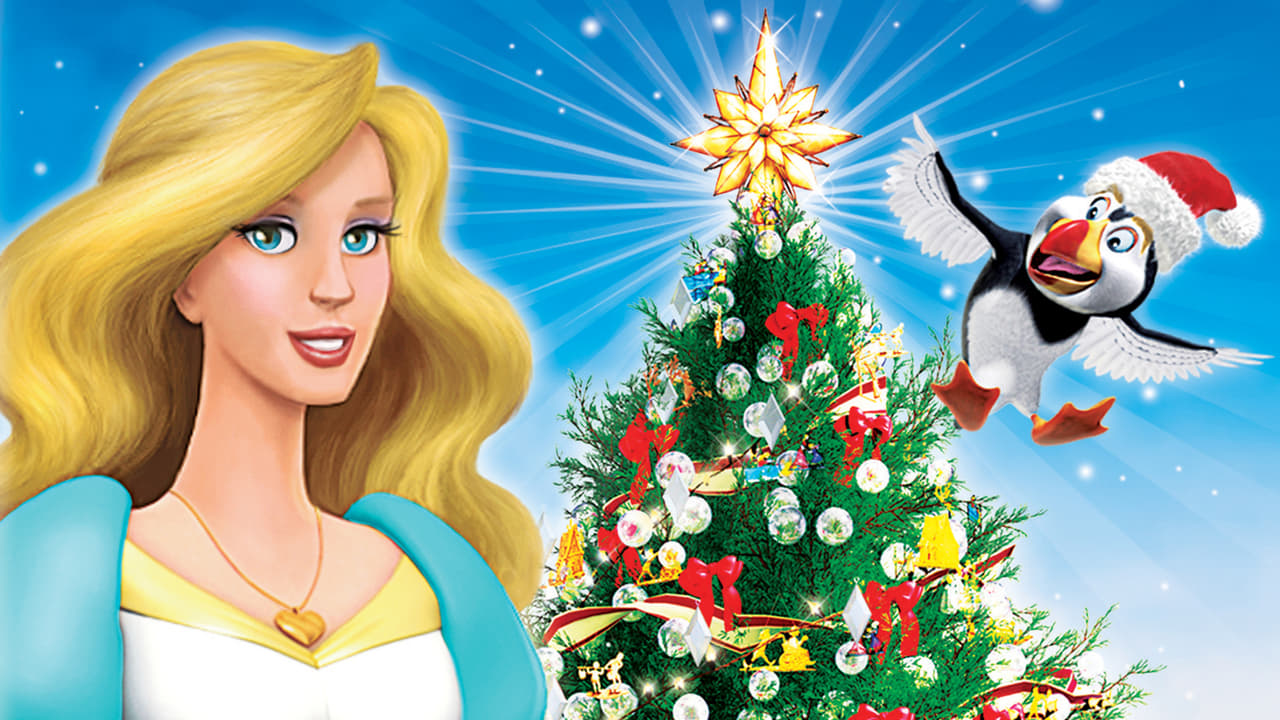 The Swan Princess Christmas Backdrop Image