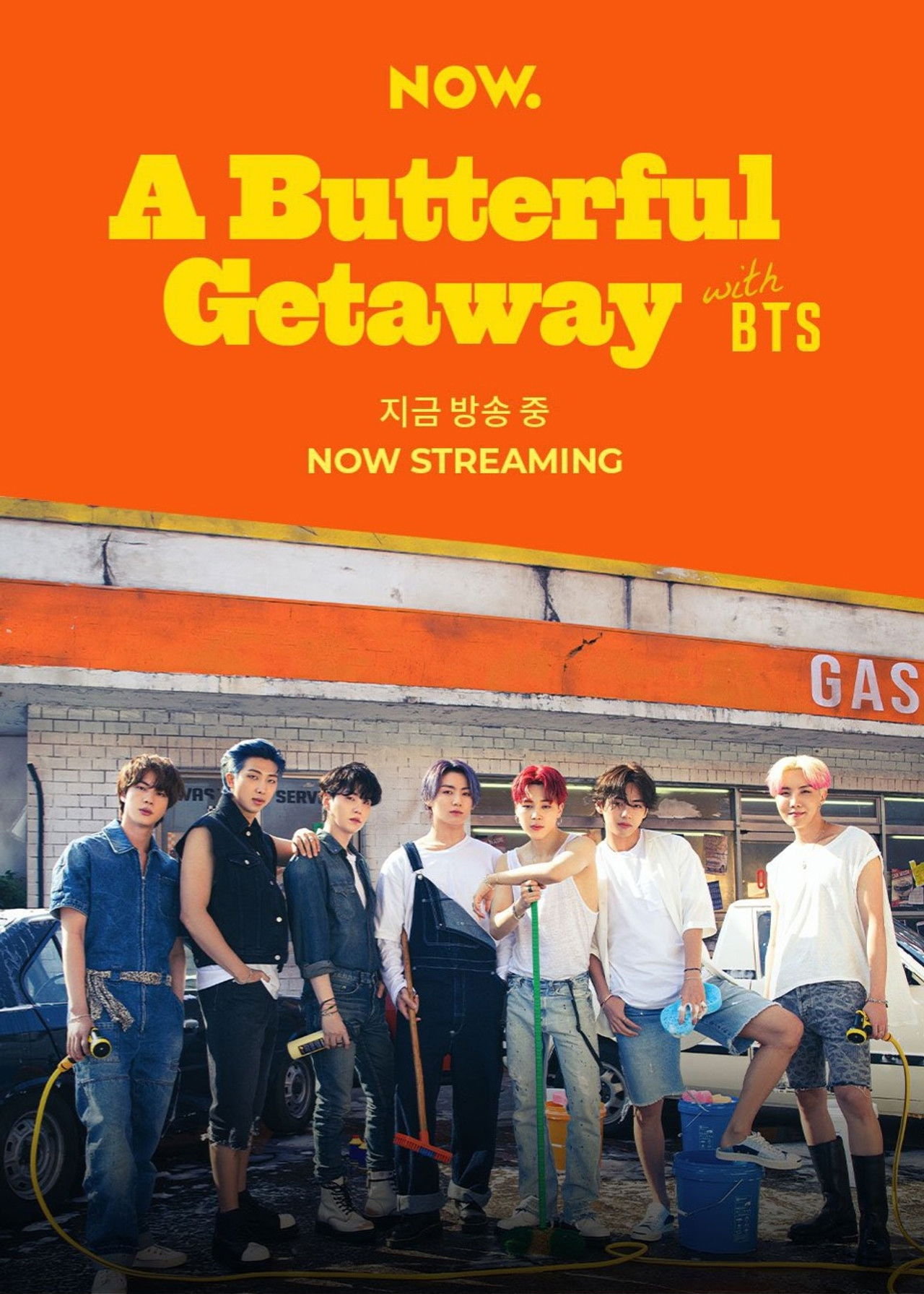 A Butterful Getaway with BTS Backdrop