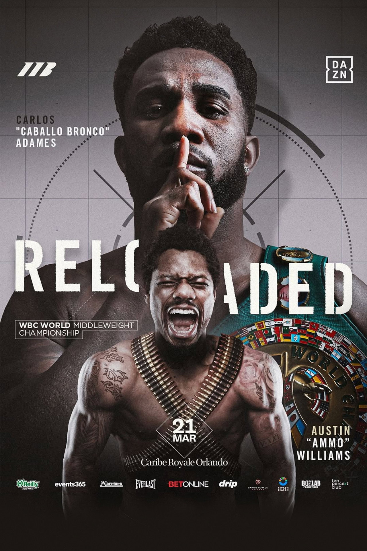Carlos Adames vs. Austin Williams filmaffisch