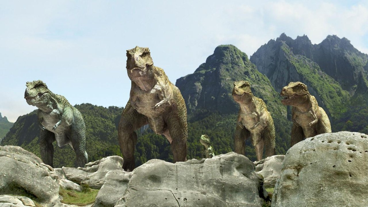 Backdrop for Speckles: The Tarbosaurus