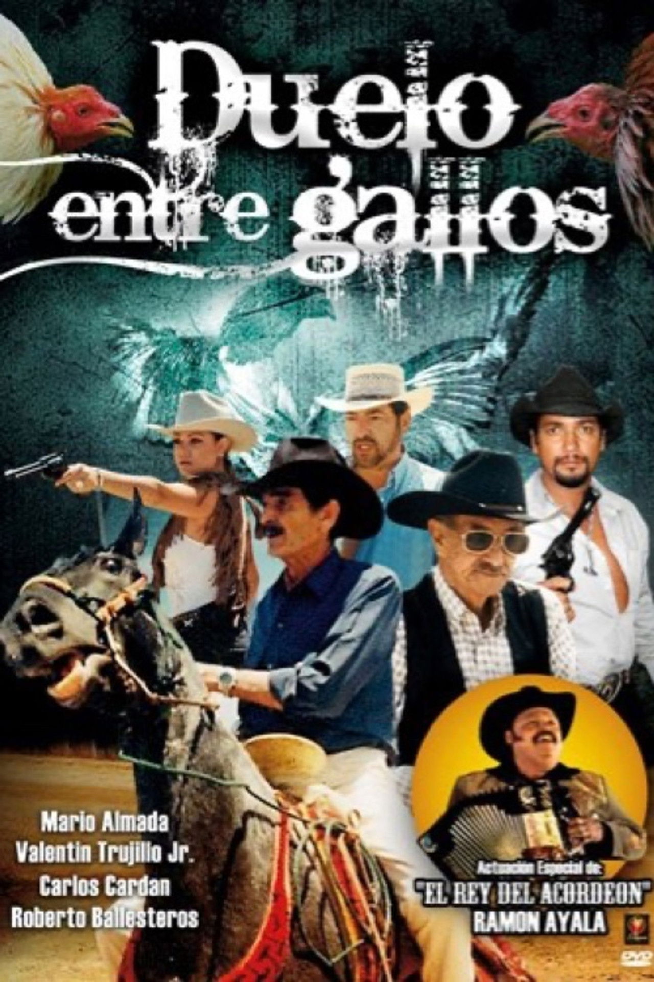 Duelo entre gallos Backdrop