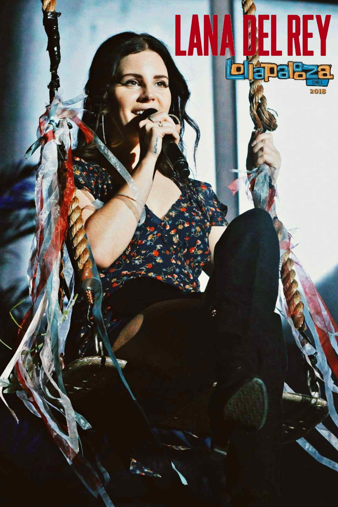 Lana Del Rey: live at  Lollapolooza Chile Backdrop