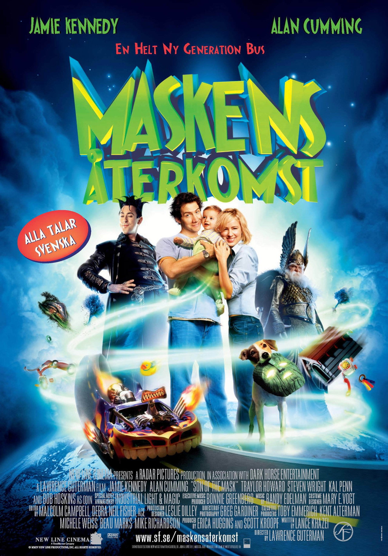 Maskens återkomst filmaffisch