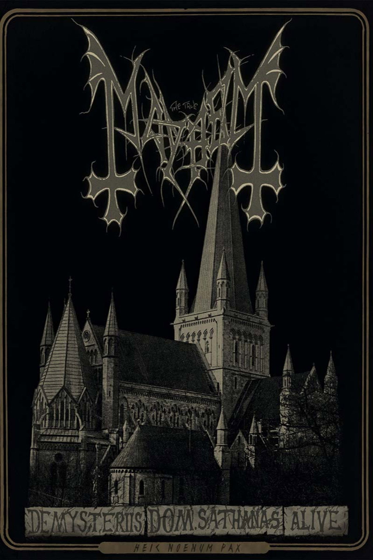 Mayhem - De Mysteriis Dom Sathanas Alive 2016 filmaffisch